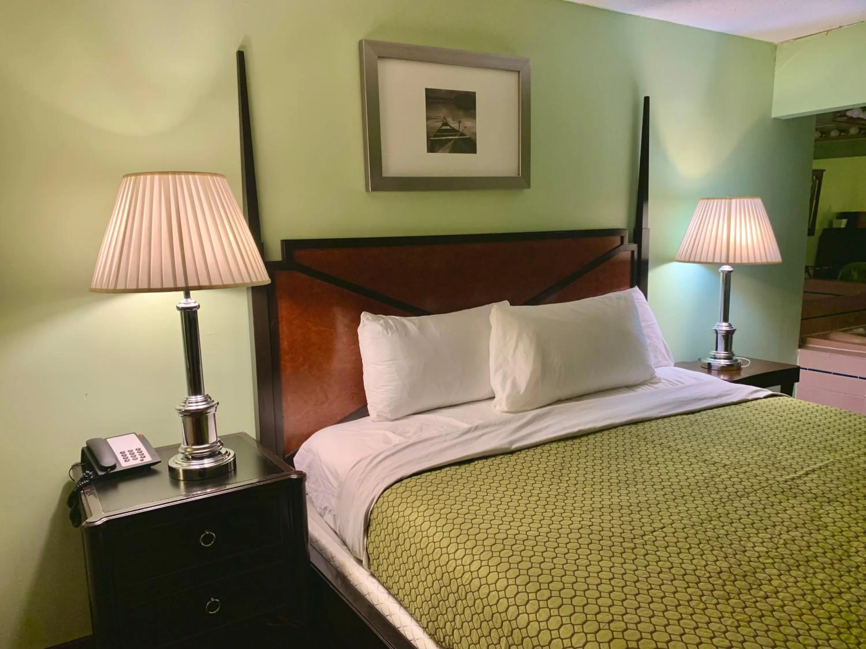 Bed in Executive Inn Chester