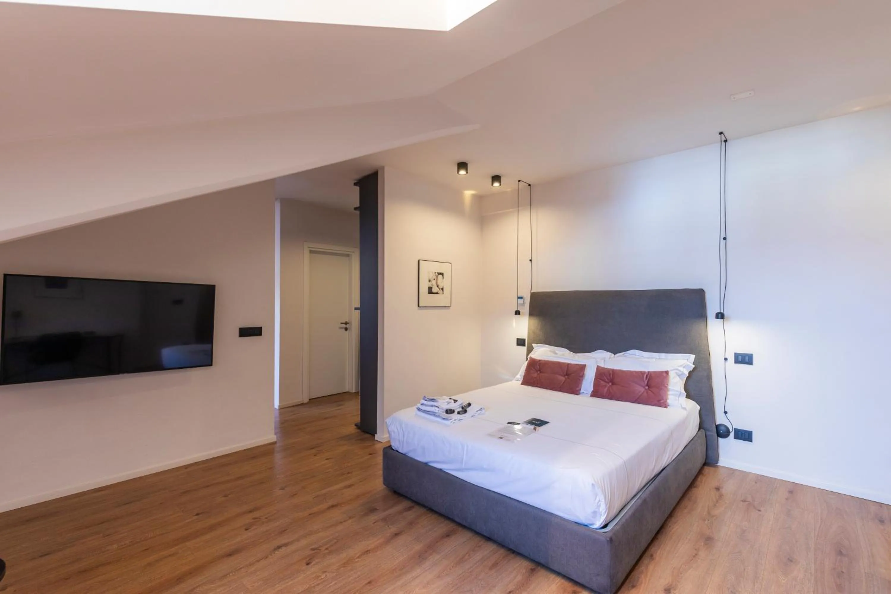 Bedroom, Bed in San Carlo Suite Torino