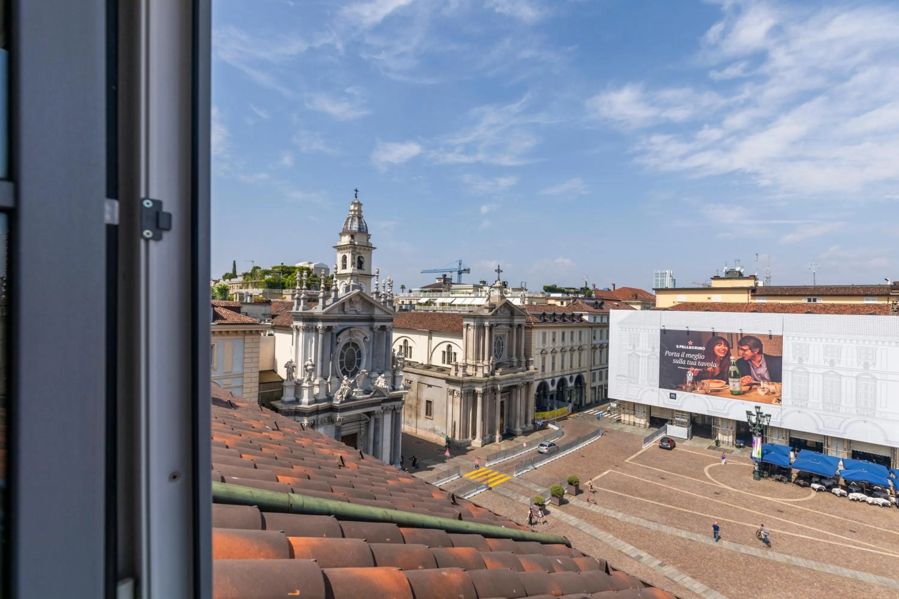 City view in San Carlo Suite Torino