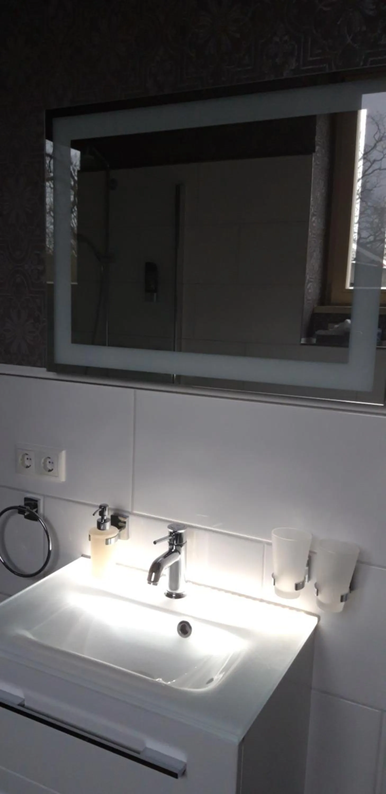 Bathroom in Schlossgut Gorow