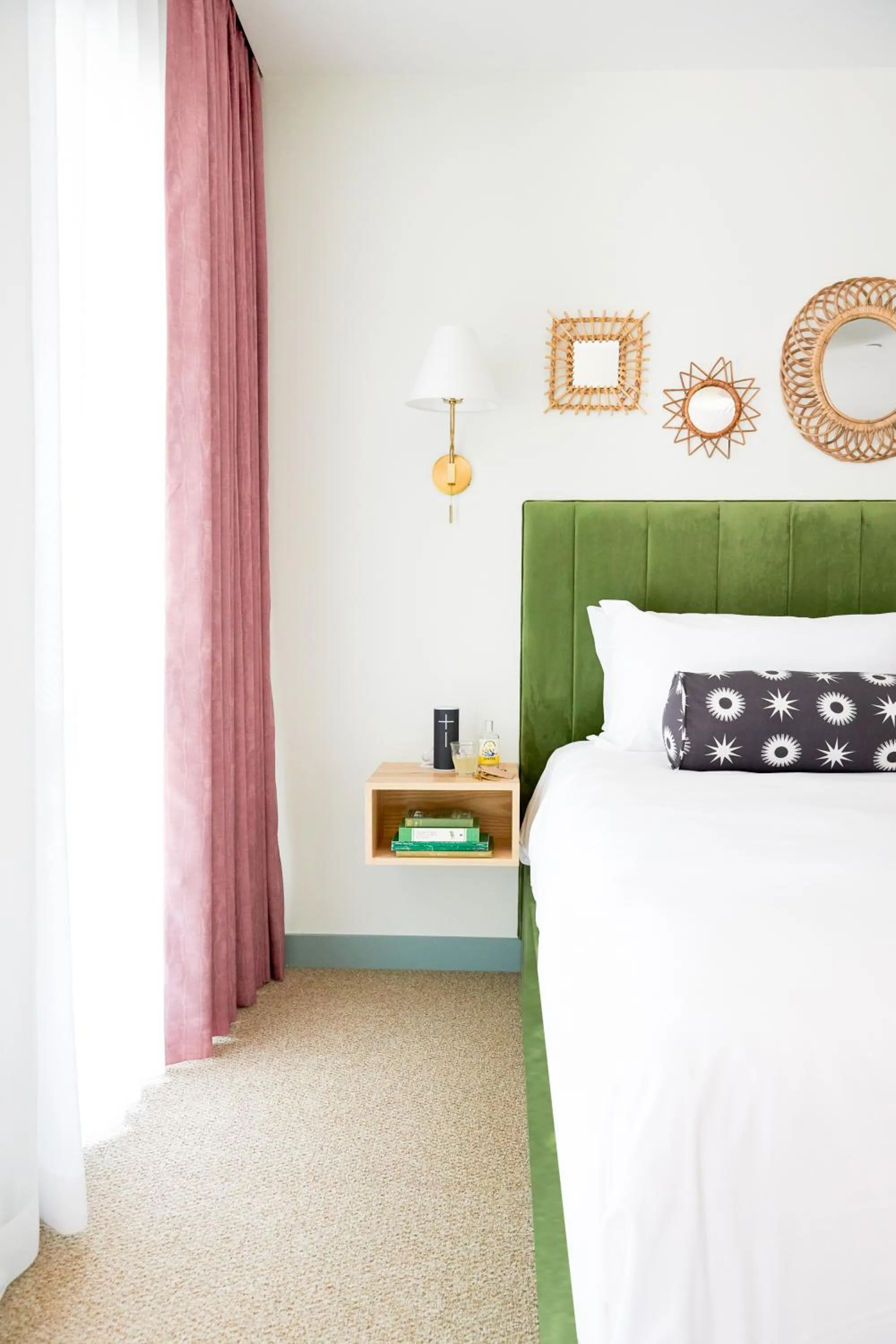 Bed in Bradford House, a Member of Design Hotels