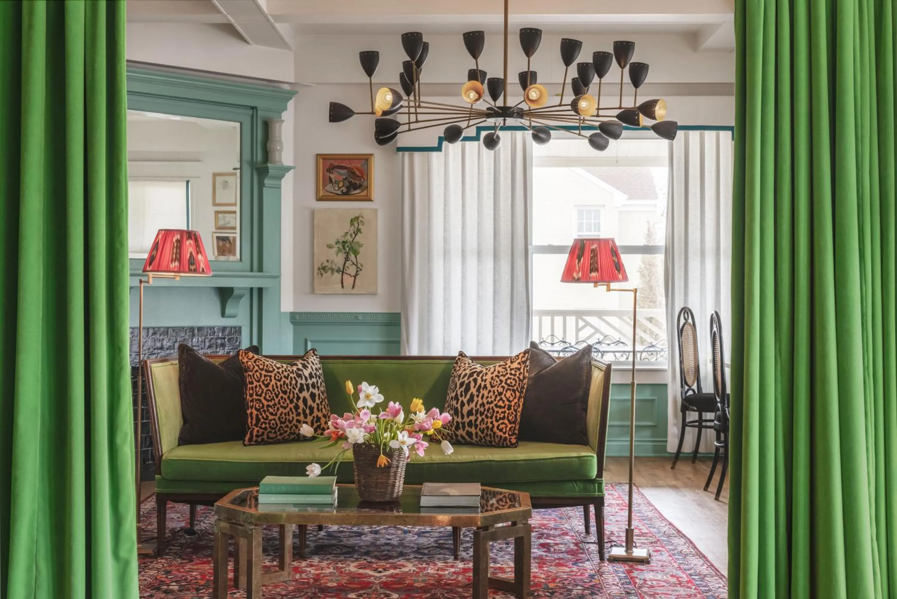 Seating area in Bradford House, a Member of Design Hotels