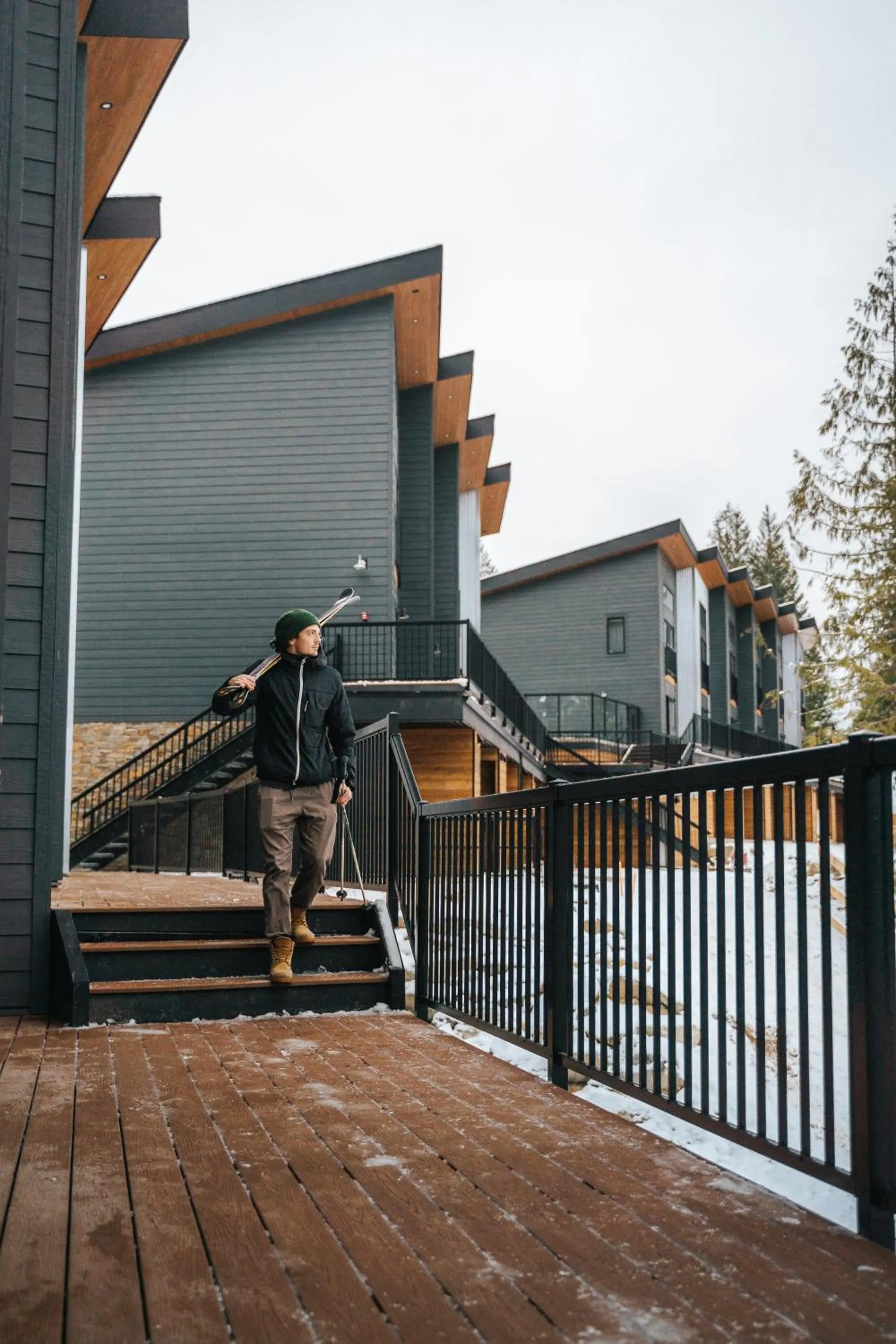 Property building in Basecamp Resorts Revelstoke