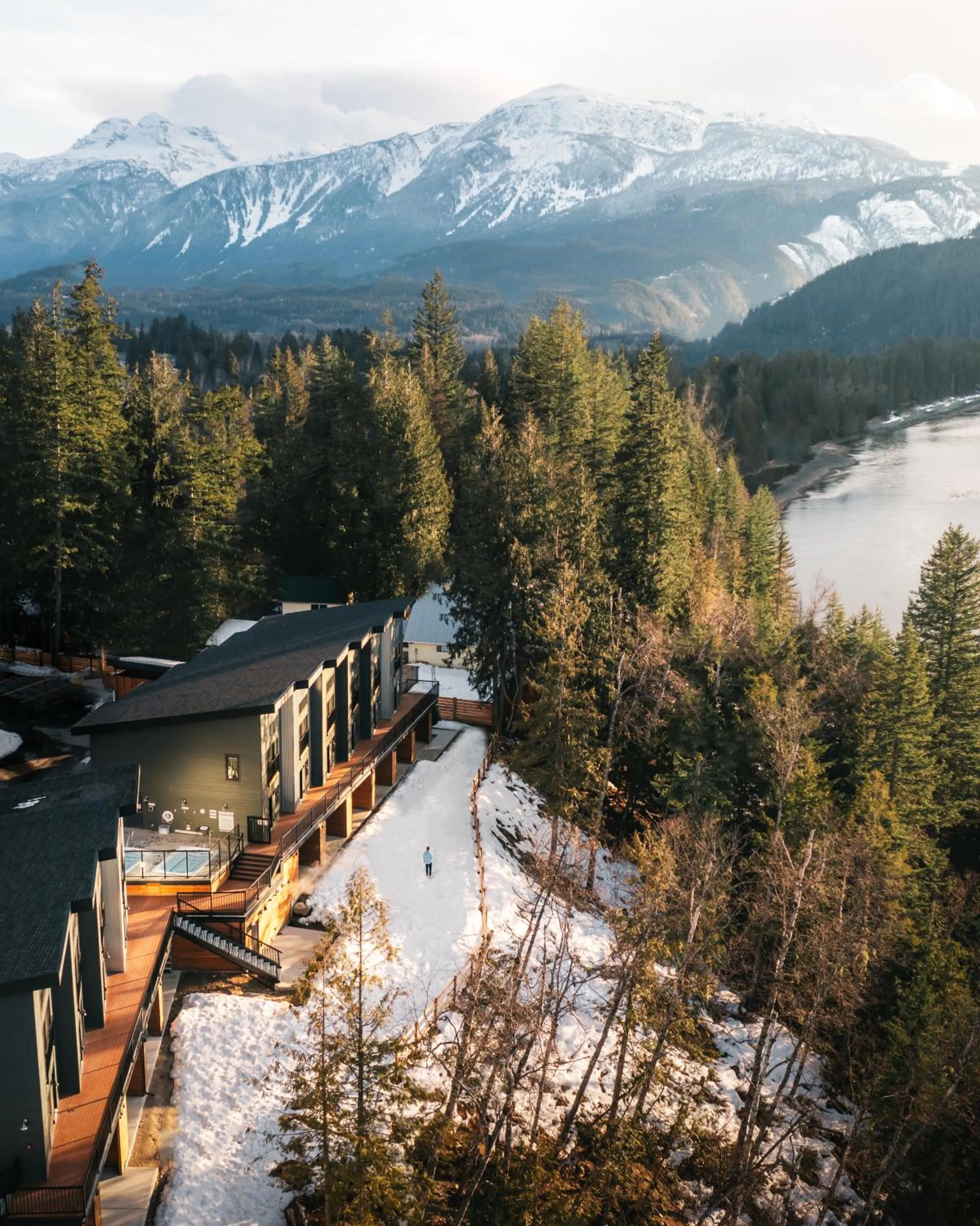 Property building in Basecamp Resorts Revelstoke