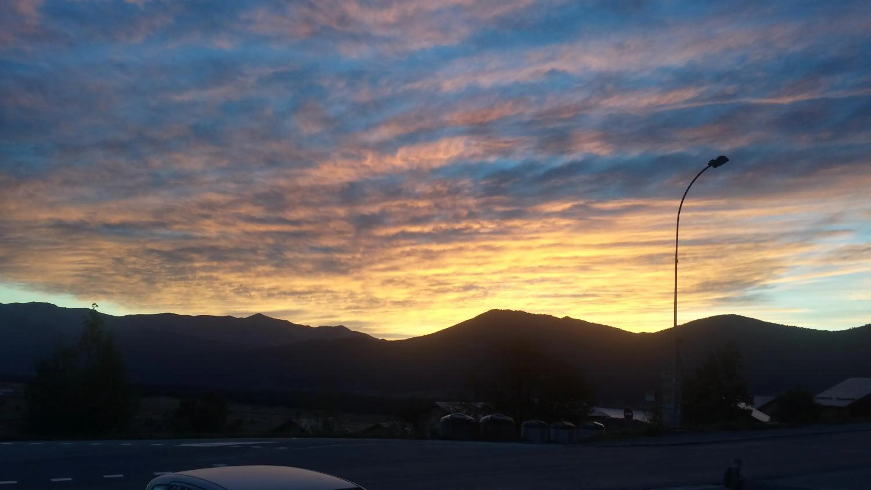 Mountain view in Hôtel Yaka