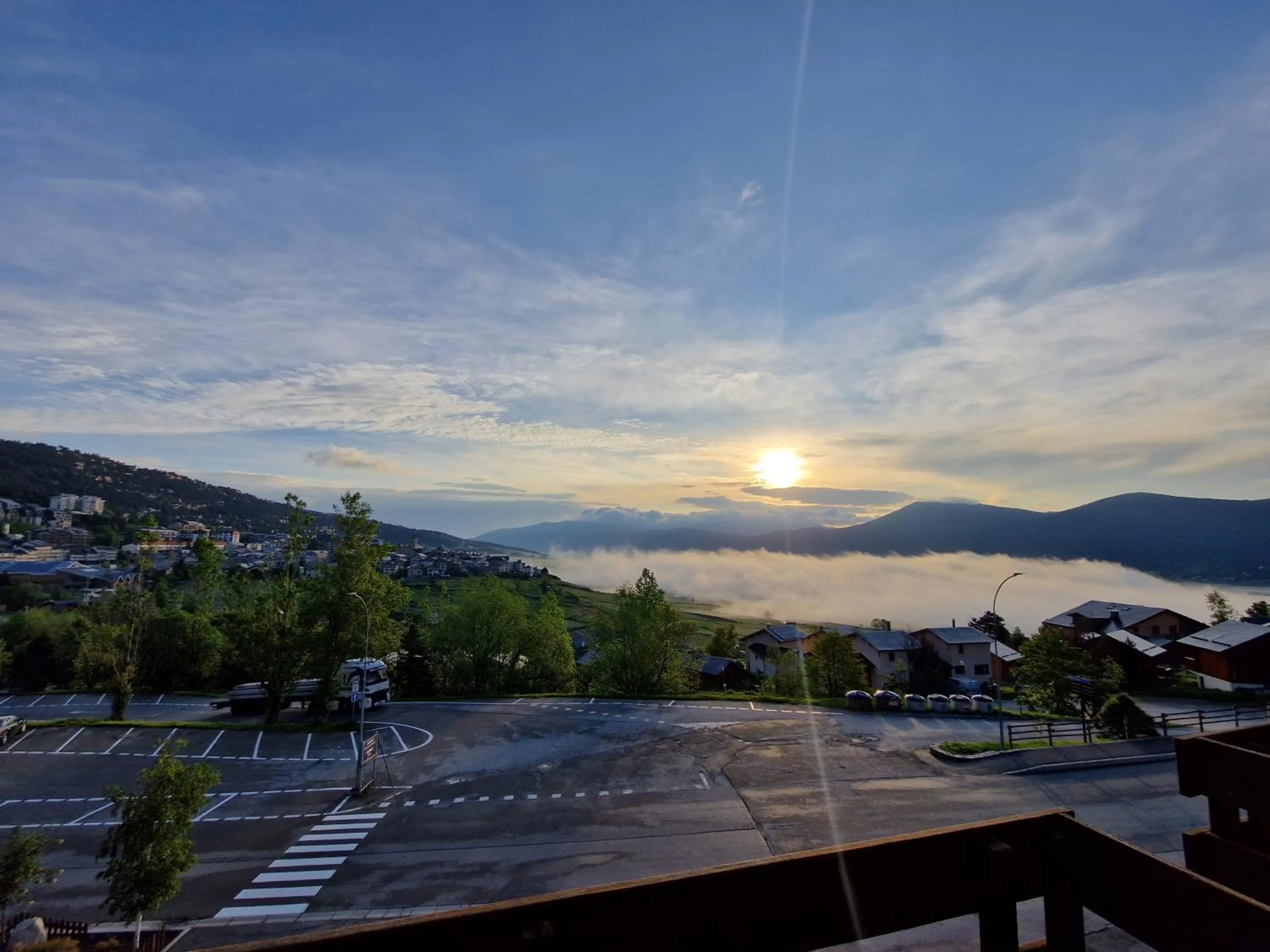 Lake view in Hôtel Yaka