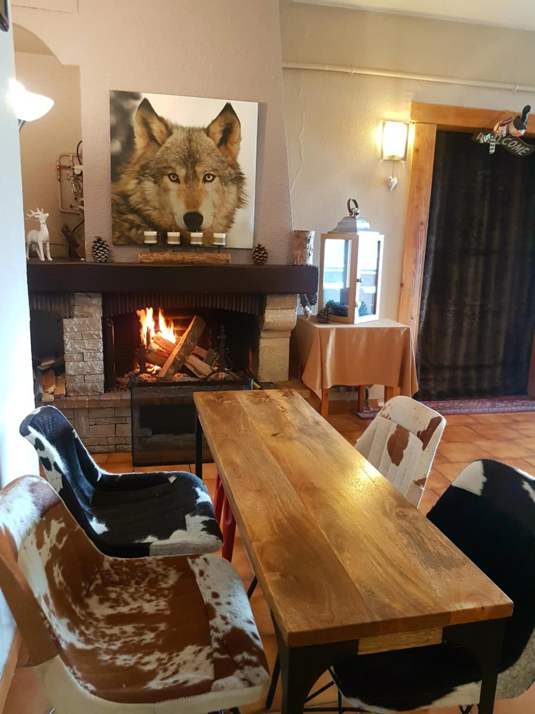 Lounge or bar in Hôtel Yaka