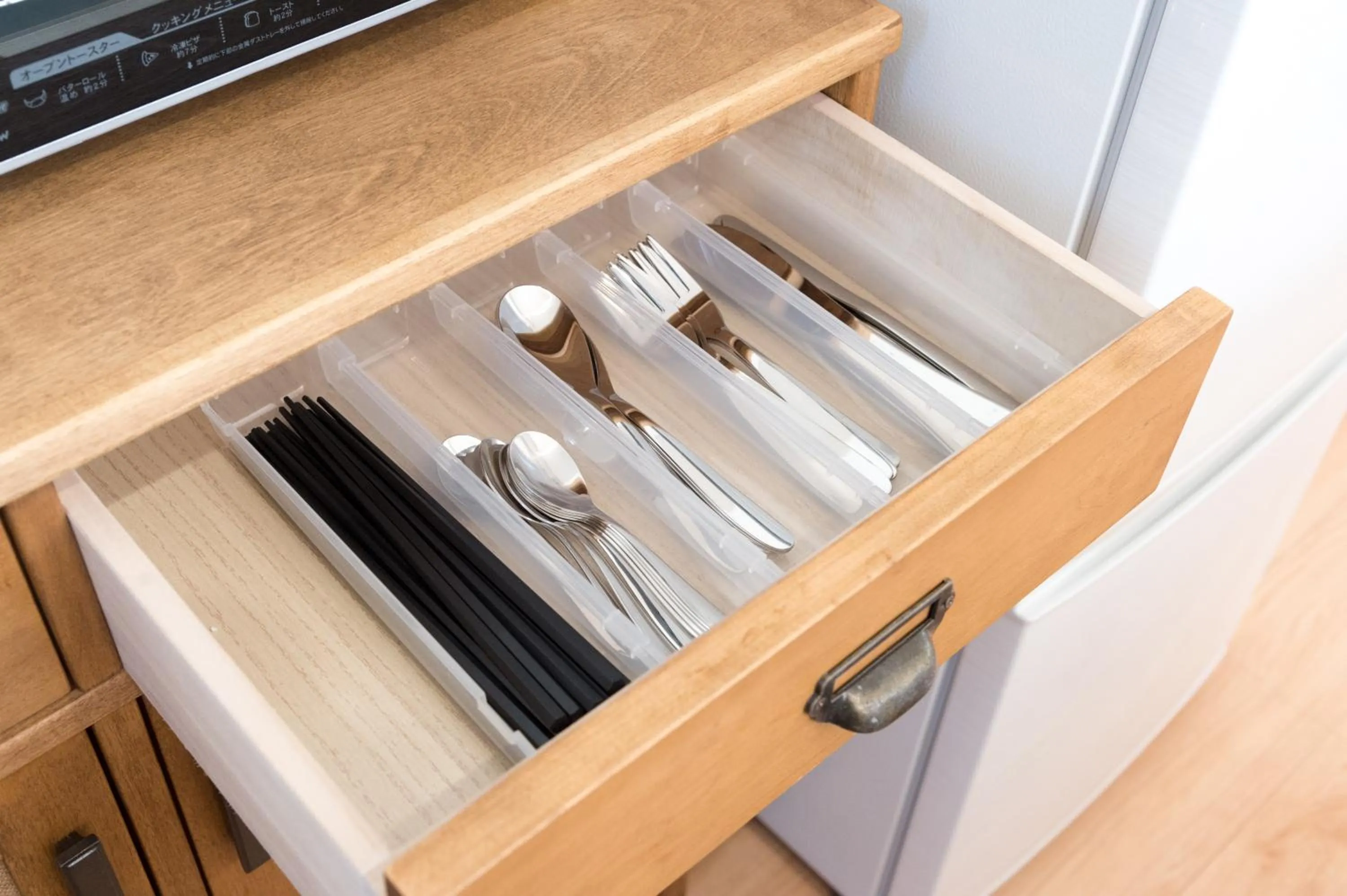 Kitchen or kitchenette in Riverside Yofuke AFP Villa