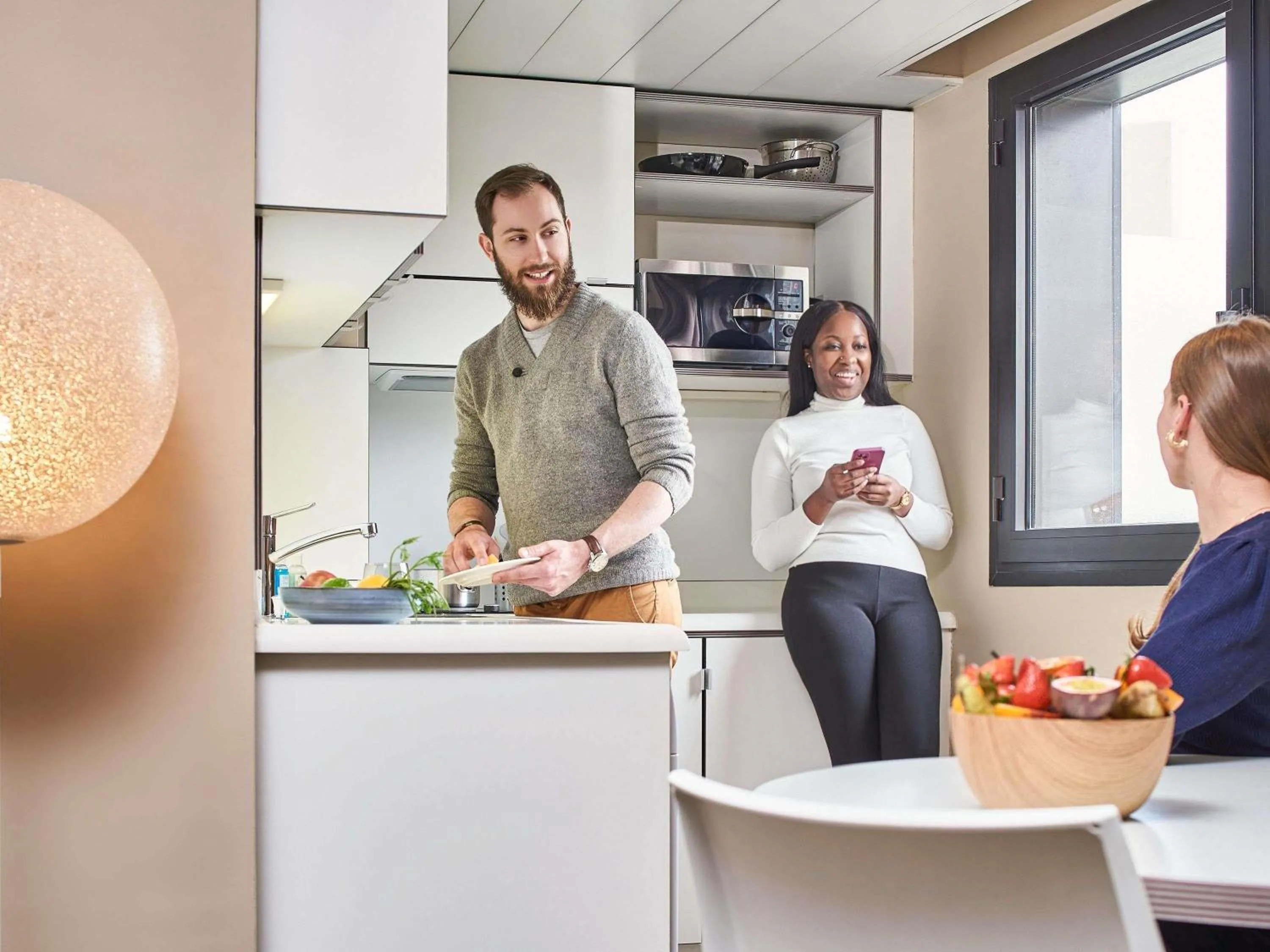 Bedroom in AppartHotel Mercure Paris Boulogne