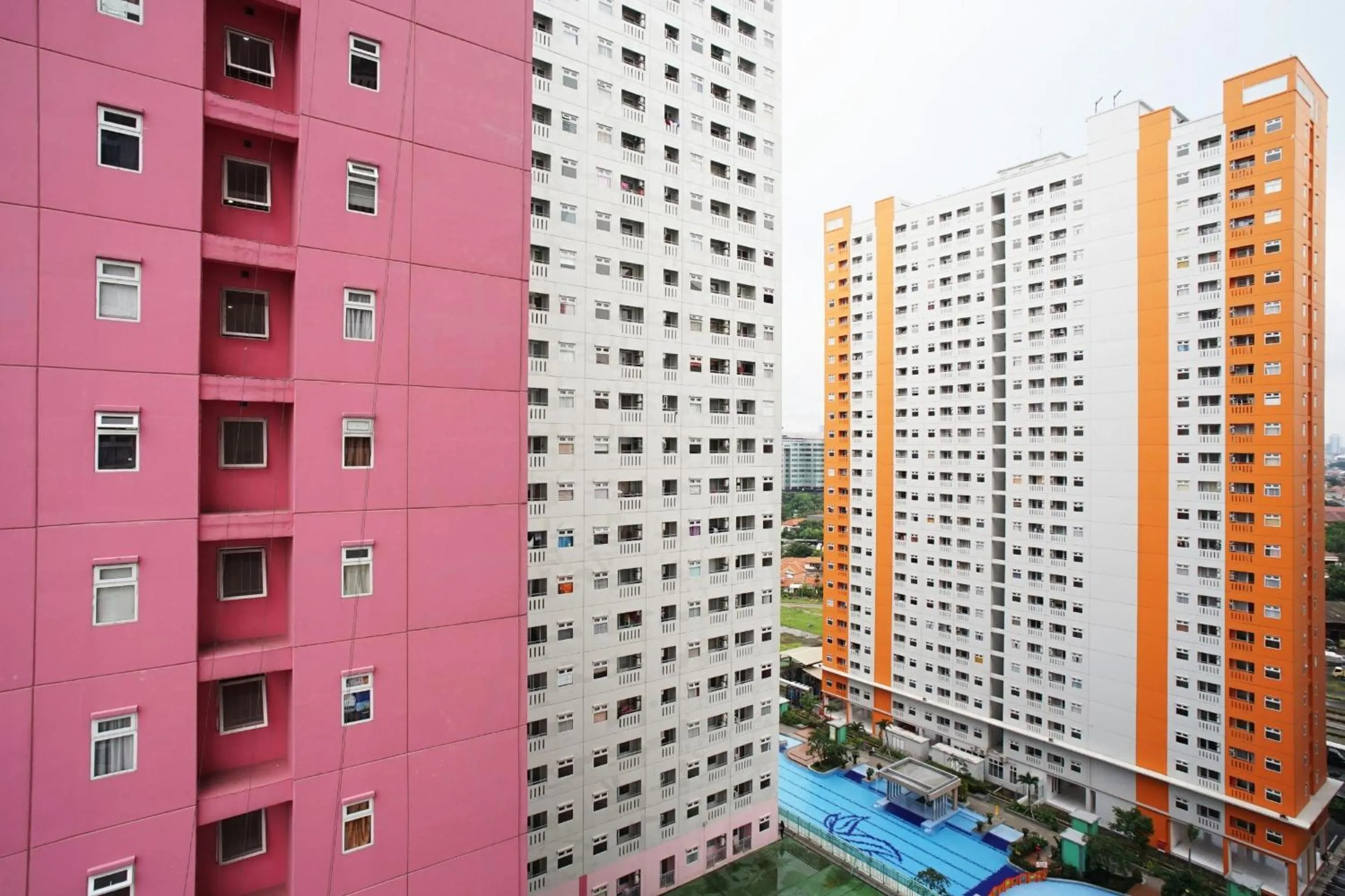 Property building in Green Pramuka Apartement By Vici