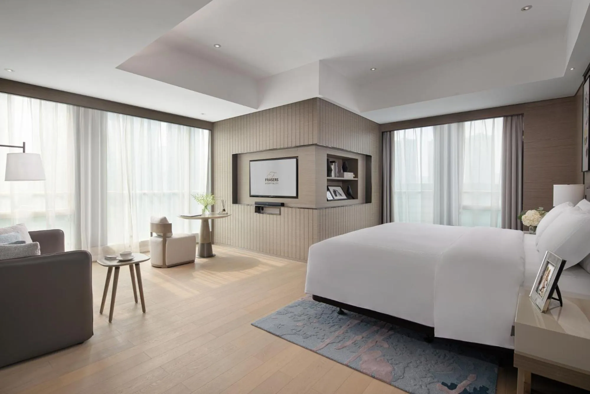 Bedroom, Bed in Fraser Residence Chengdu