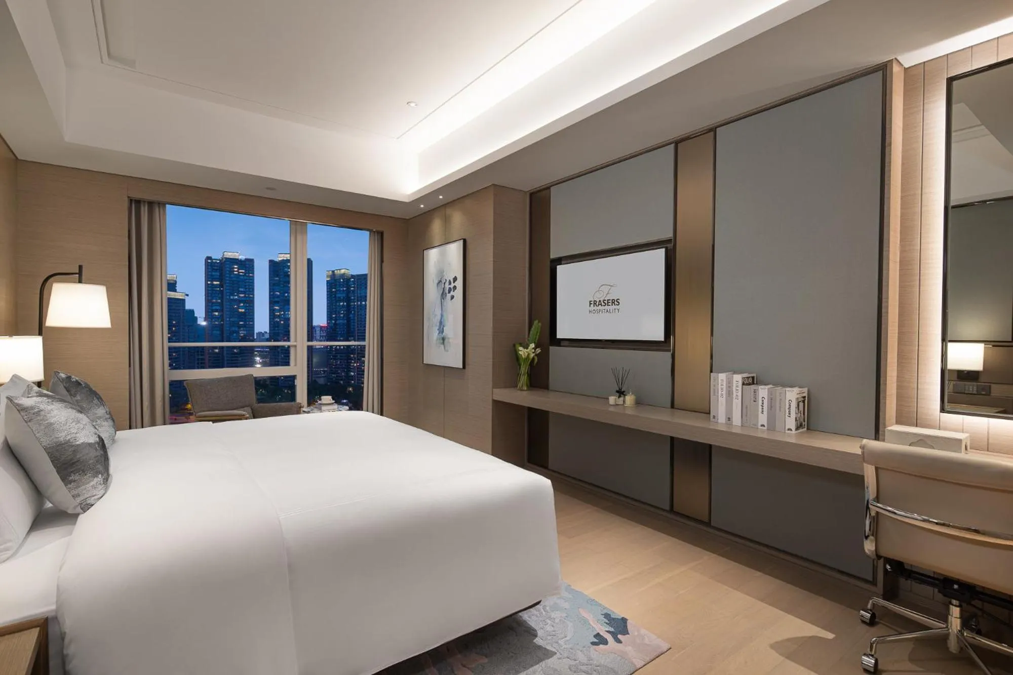 Bed in Fraser Residence Chengdu