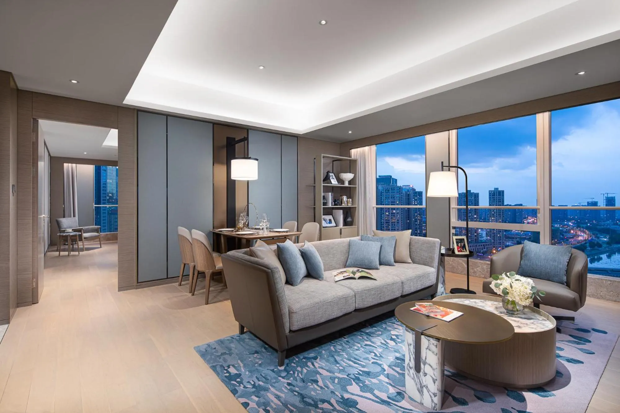 Living room in Fraser Residence Chengdu