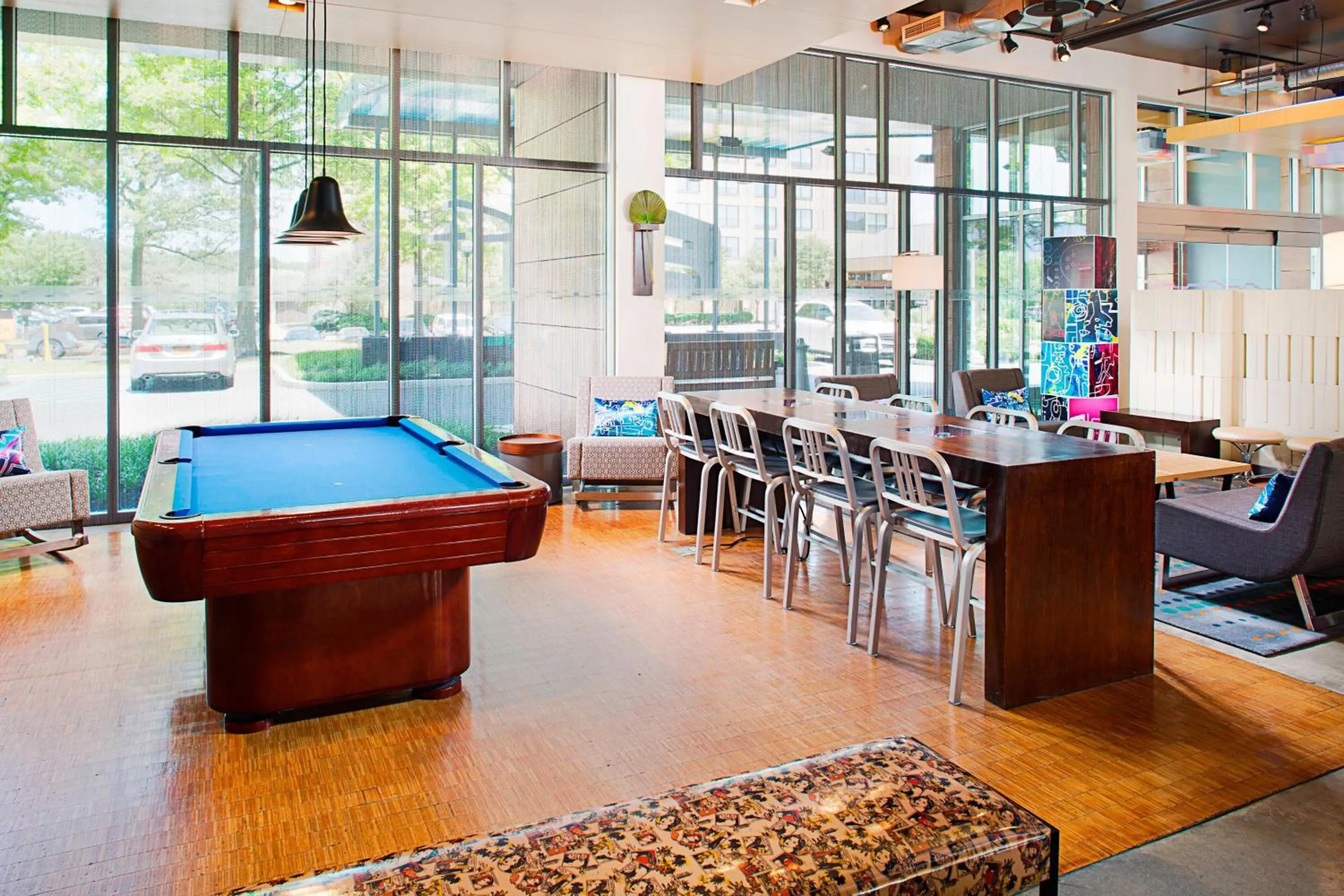 Lobby or reception in Aloft Philadelphia Airport