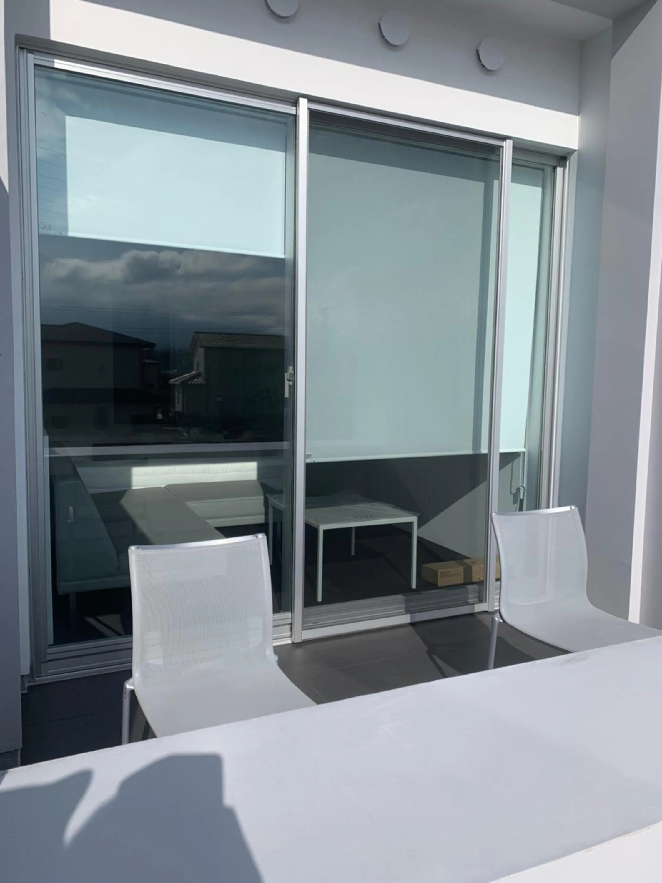 Balcony/Terrace, Bed in THE GARDEN