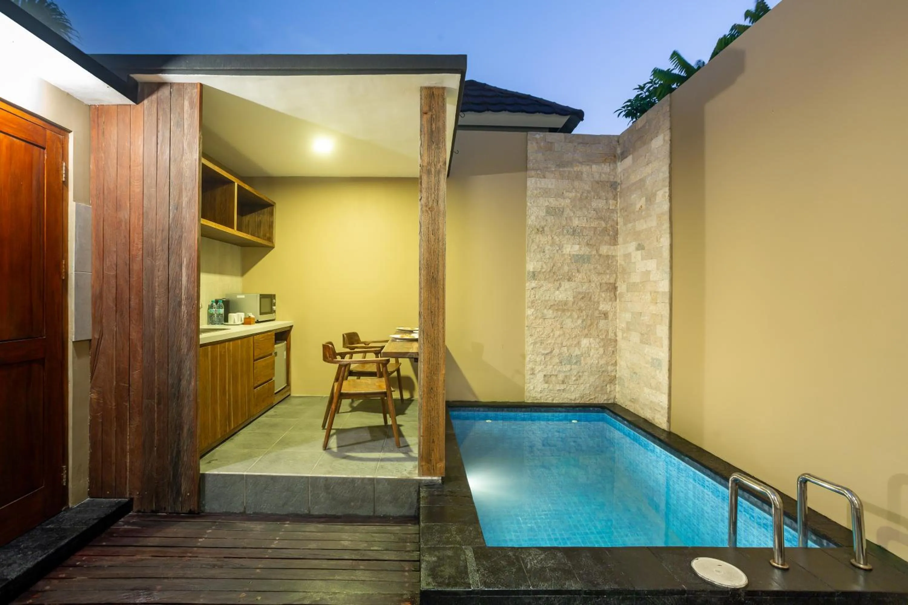 Pool view in Radea Villa