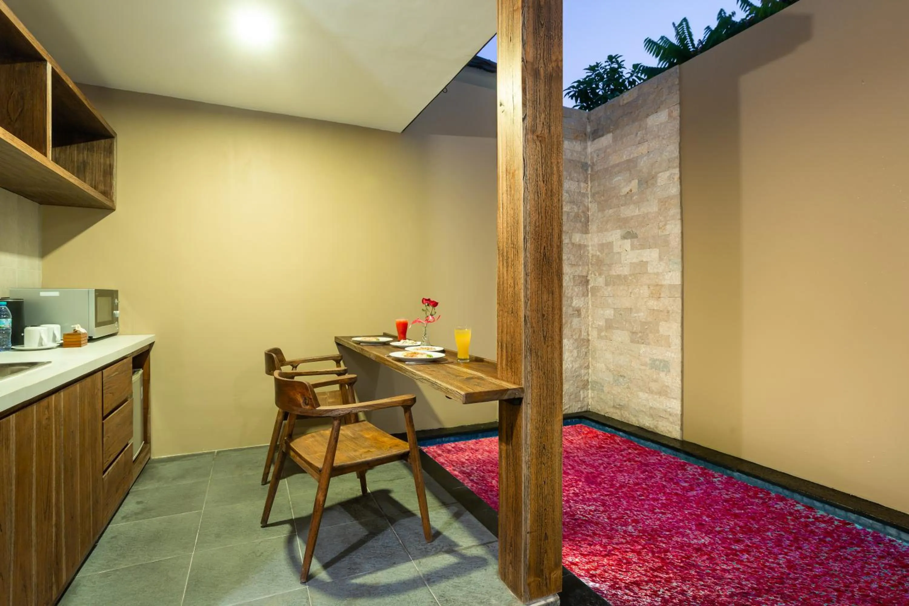 Kitchen or kitchenette in Radea Villa