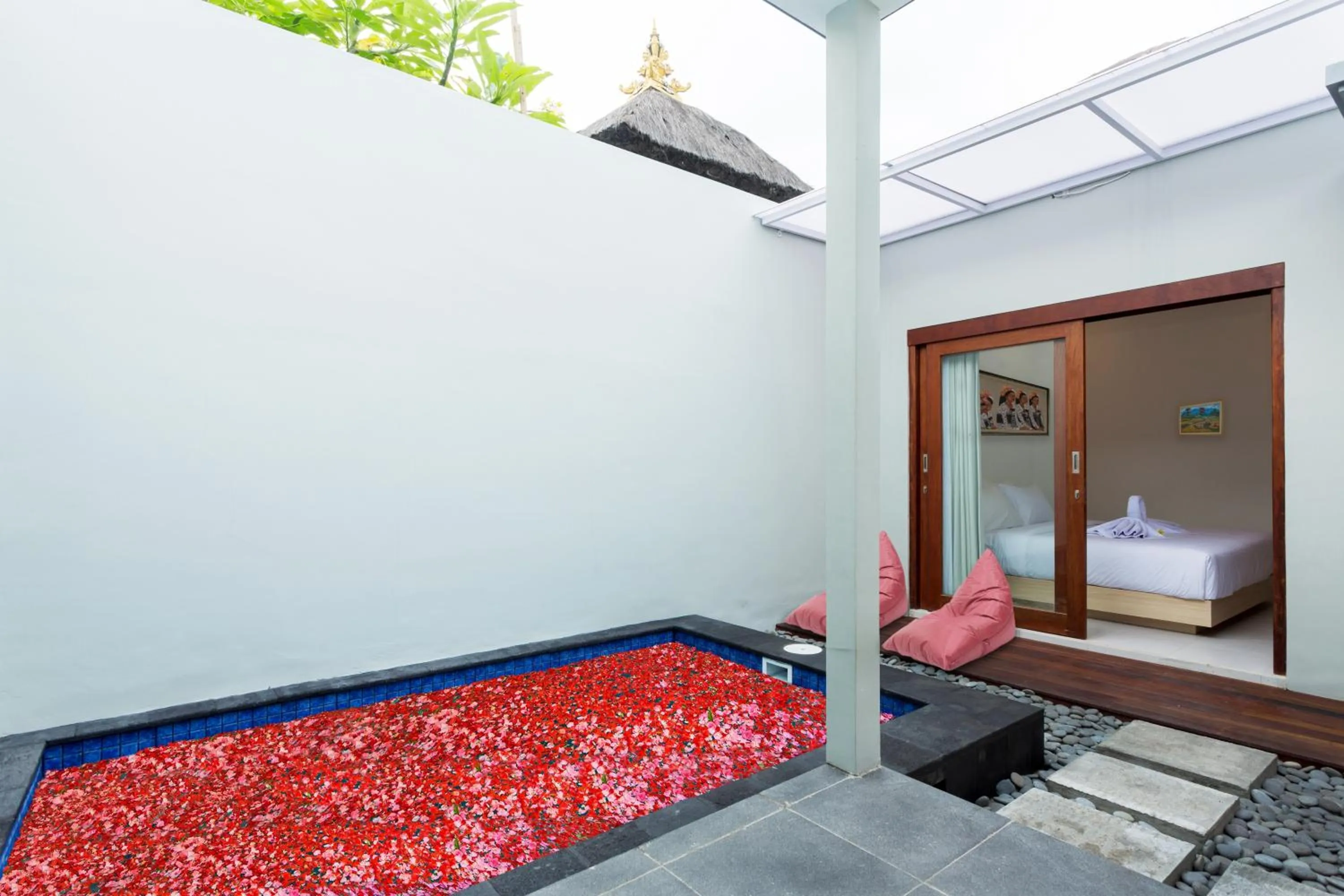 Pool view in Radea Villa