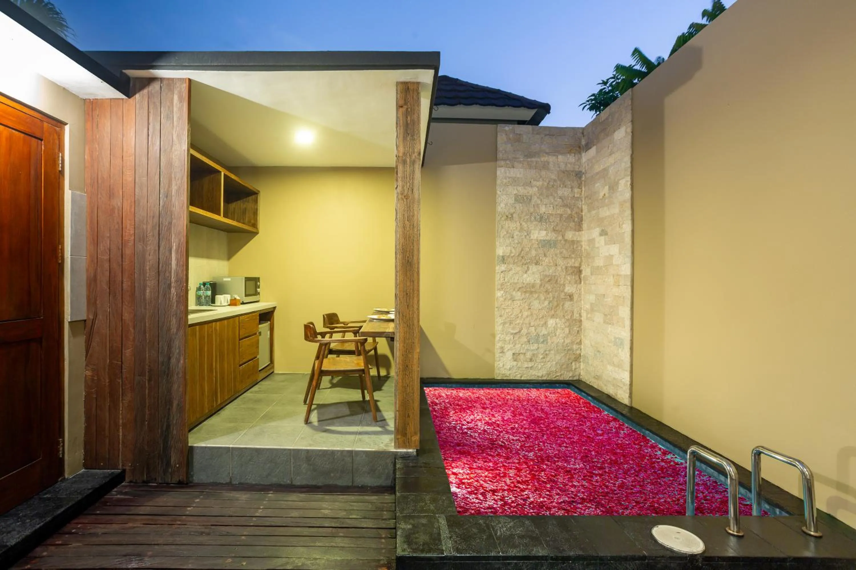 Dining area in Radea Villa