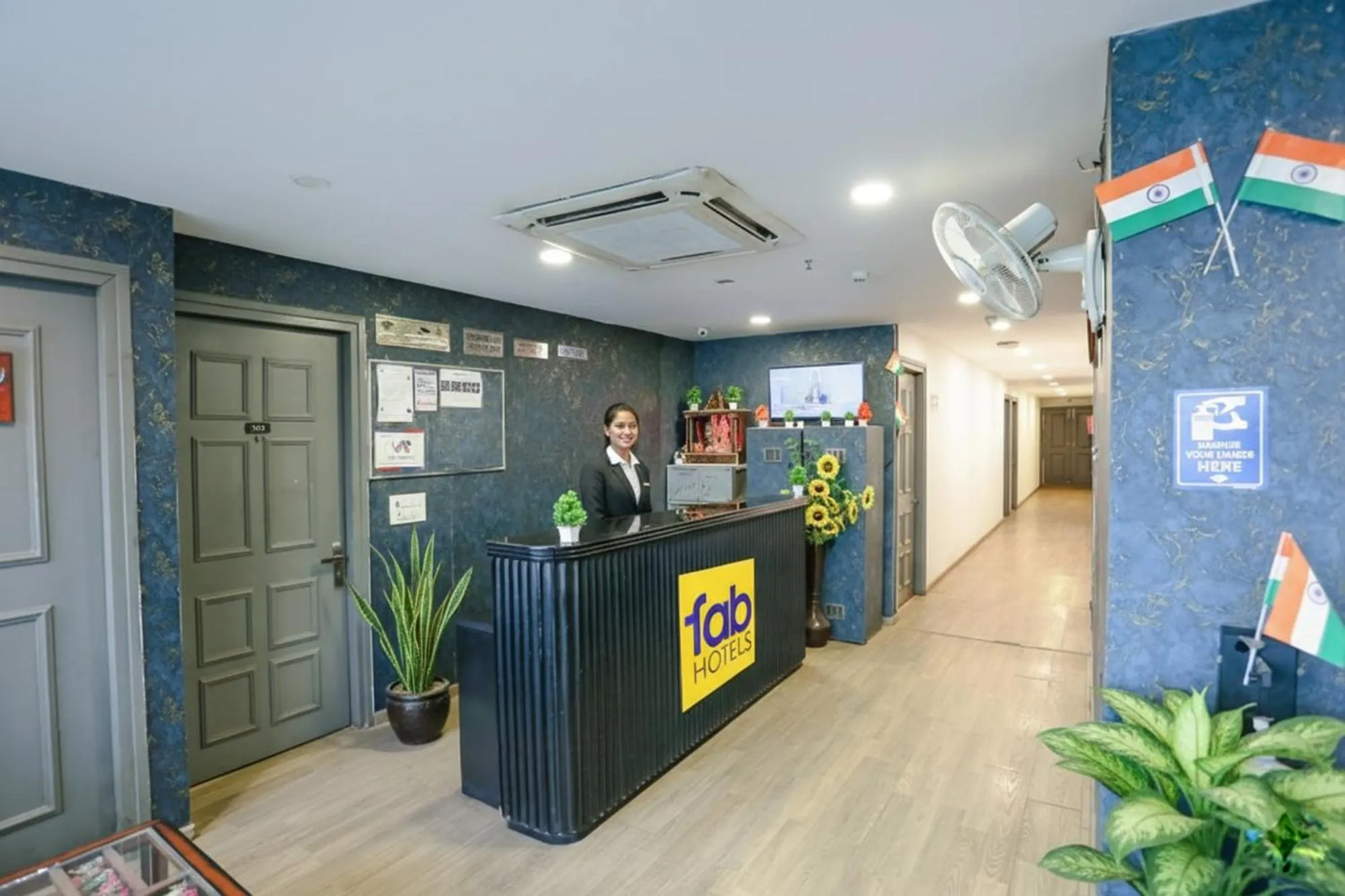 Lobby or reception in Via Blusky