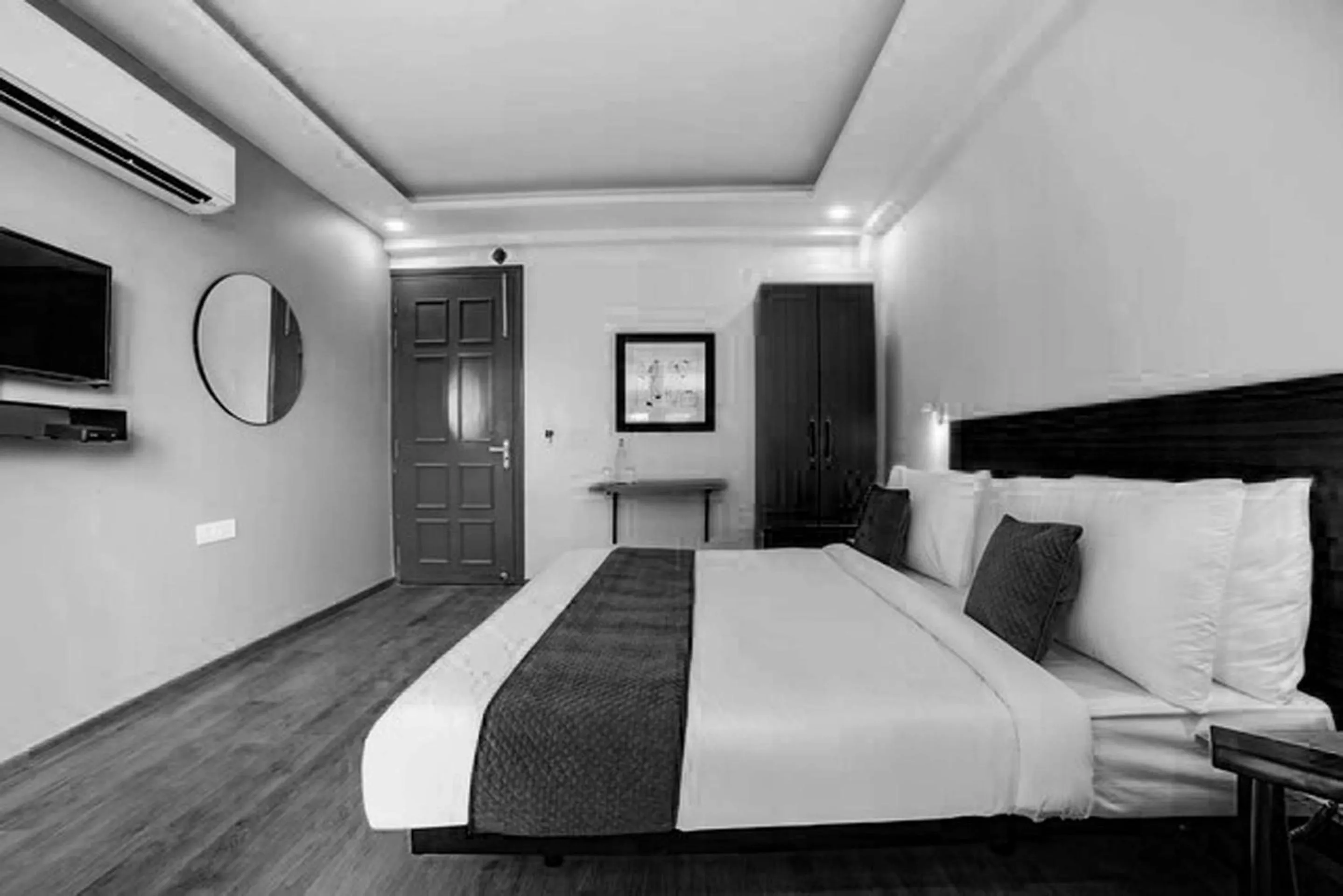 Bedroom, Bed in Townhouse Sector 46 Gurgaon Near Appu Ghar