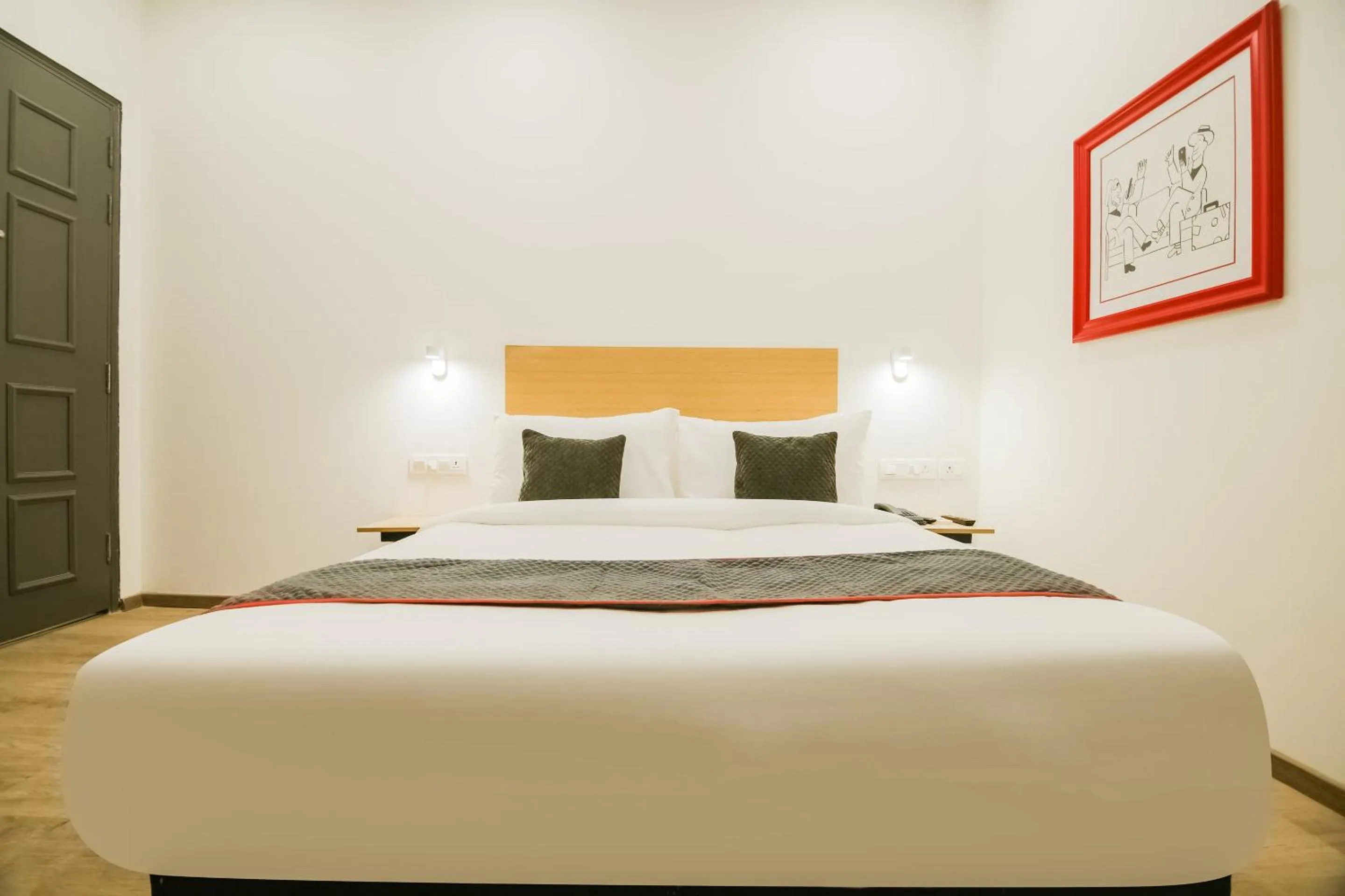 Bedroom, Bed in Hotel O 7 star