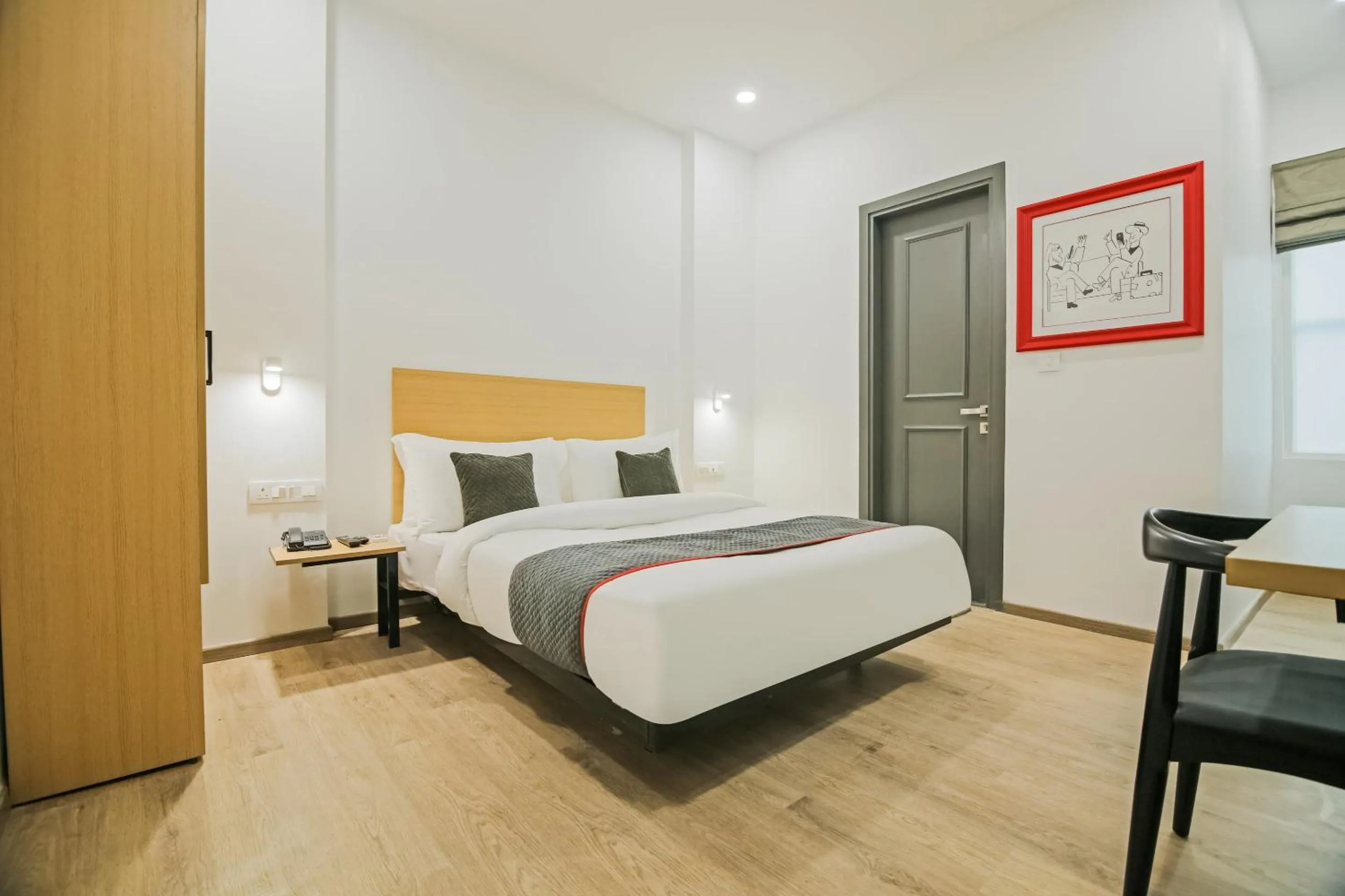 Bedroom, Bed in Hotel O 7 star