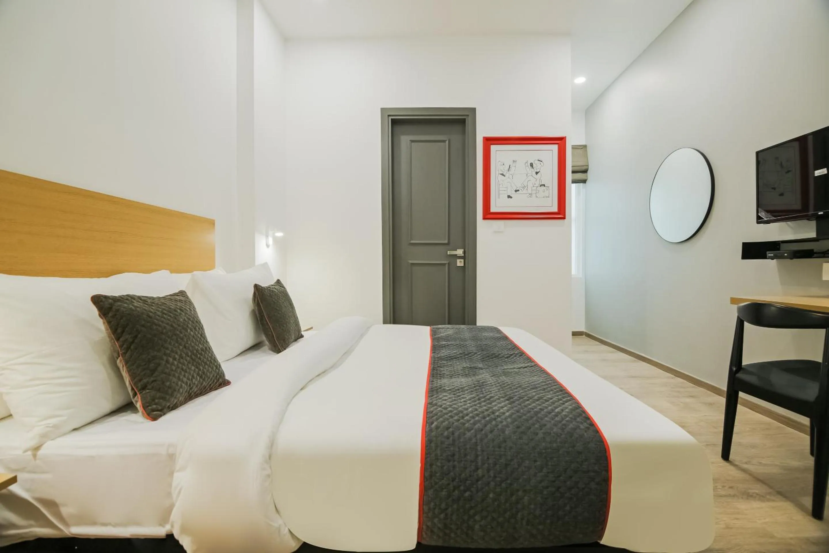 Bedroom, Bed in Hotel O 7 star