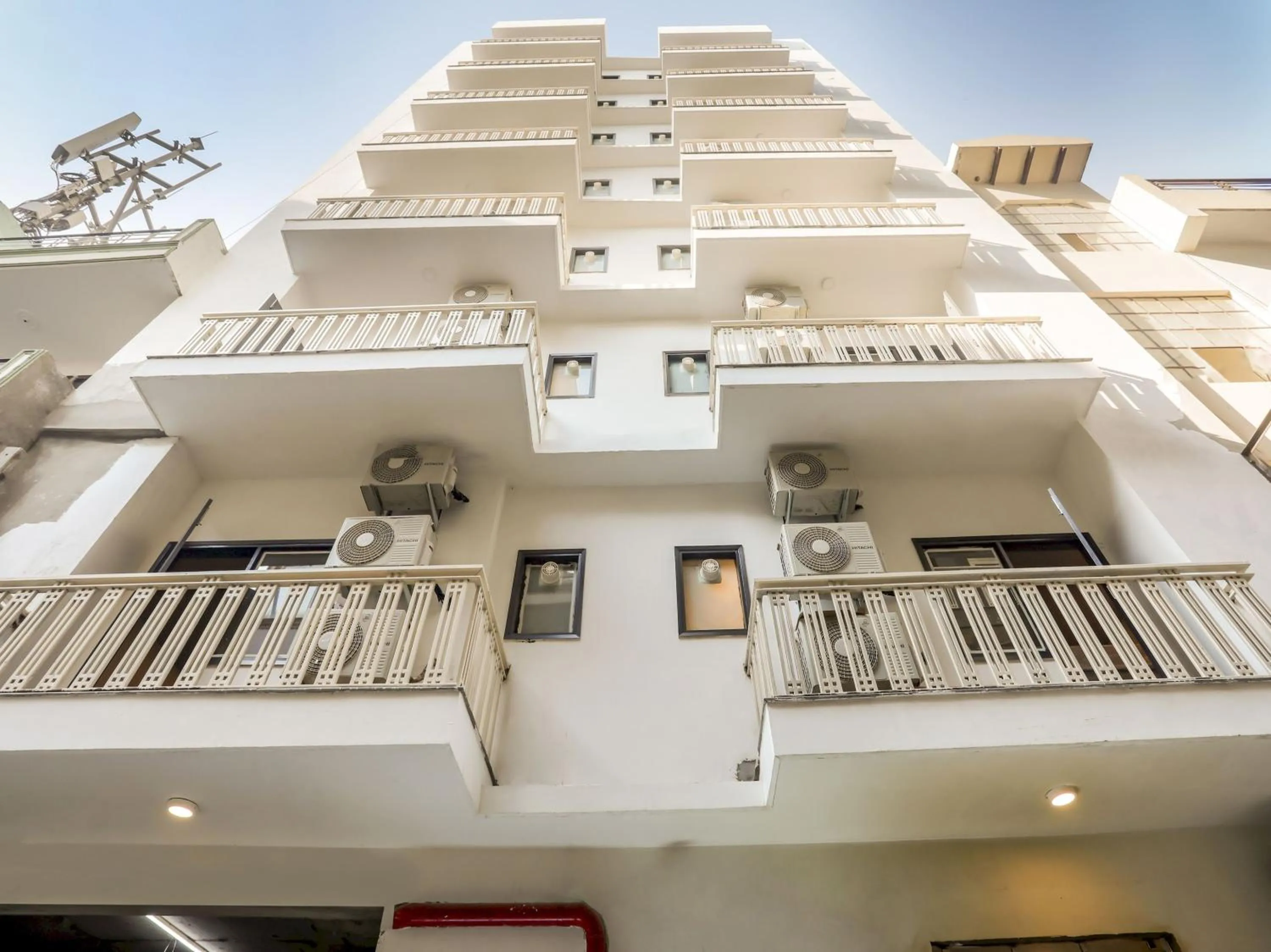 Facade/entrance in Collection O Le Noida Hotel Near Sector 76 Metro Station