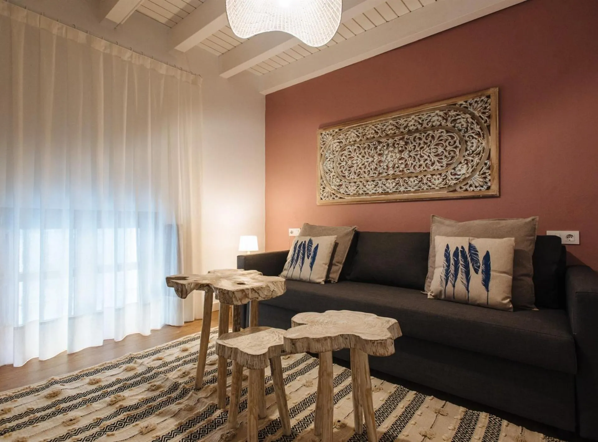 Living room in Lola de Triana Apartments
