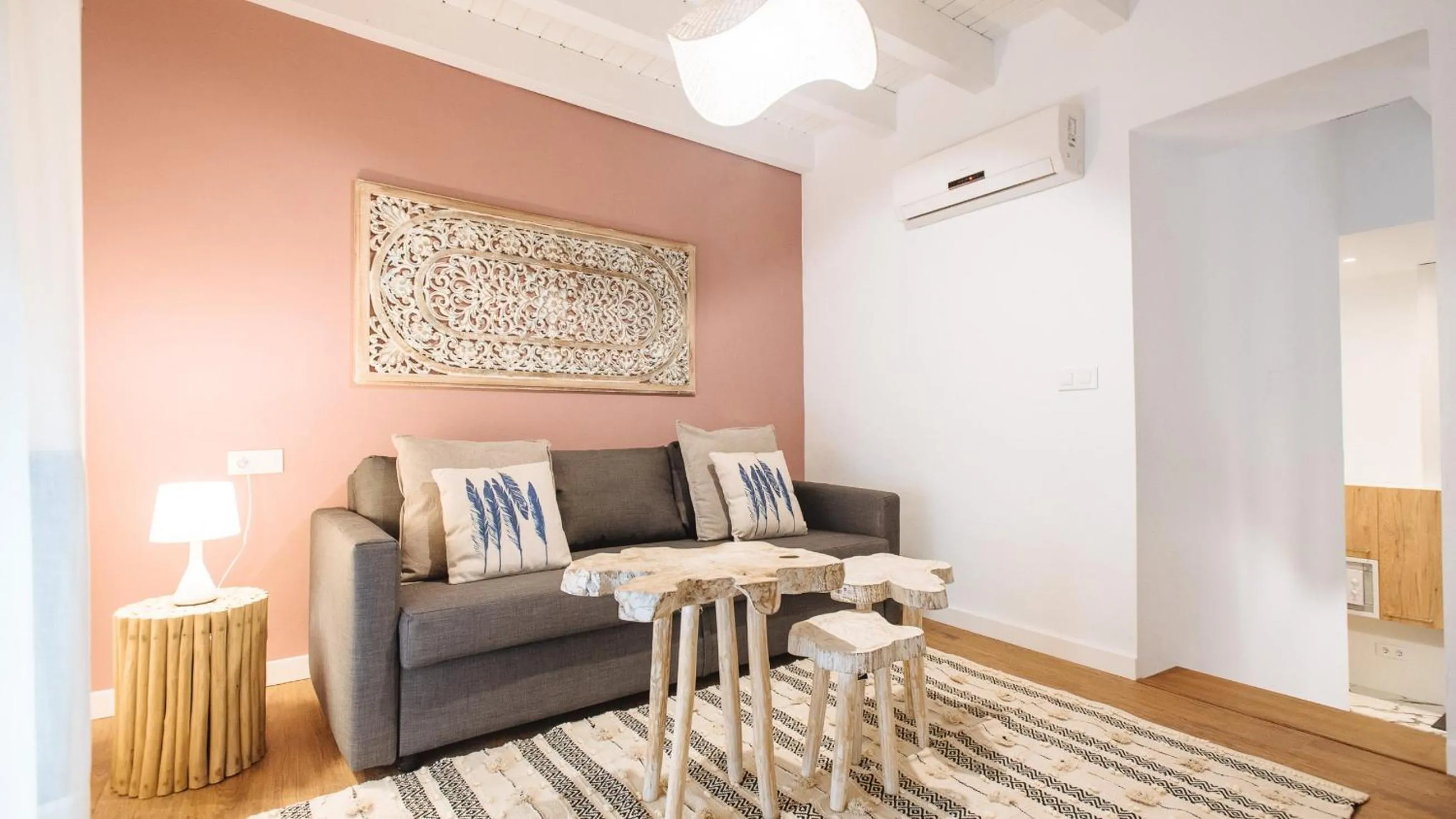 Living room in Lola de Triana Apartments
