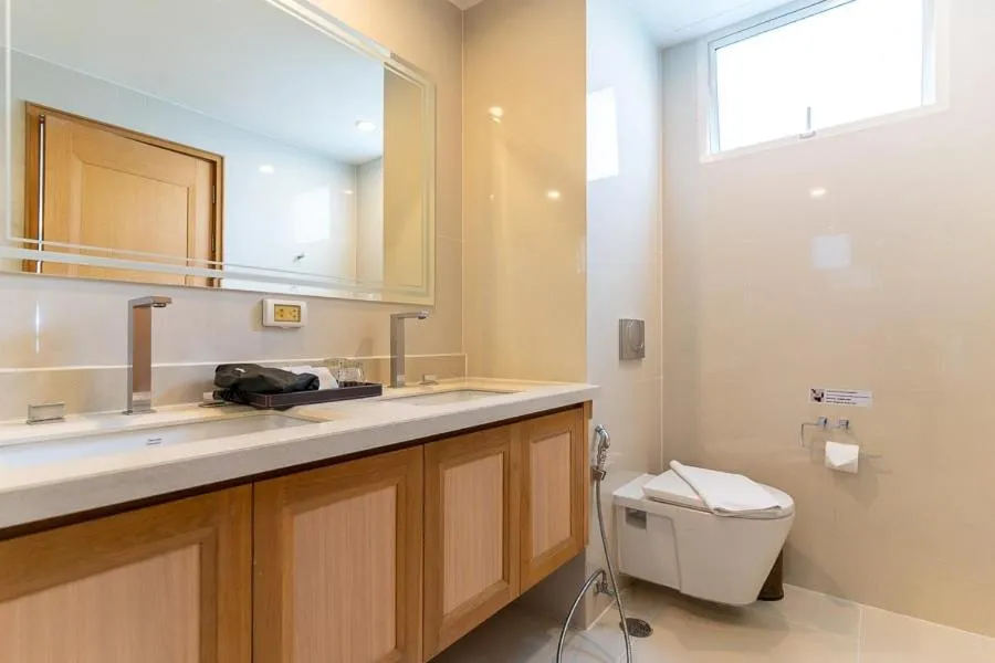 Bathroom in North Park Serviced Apartment Bangkok
