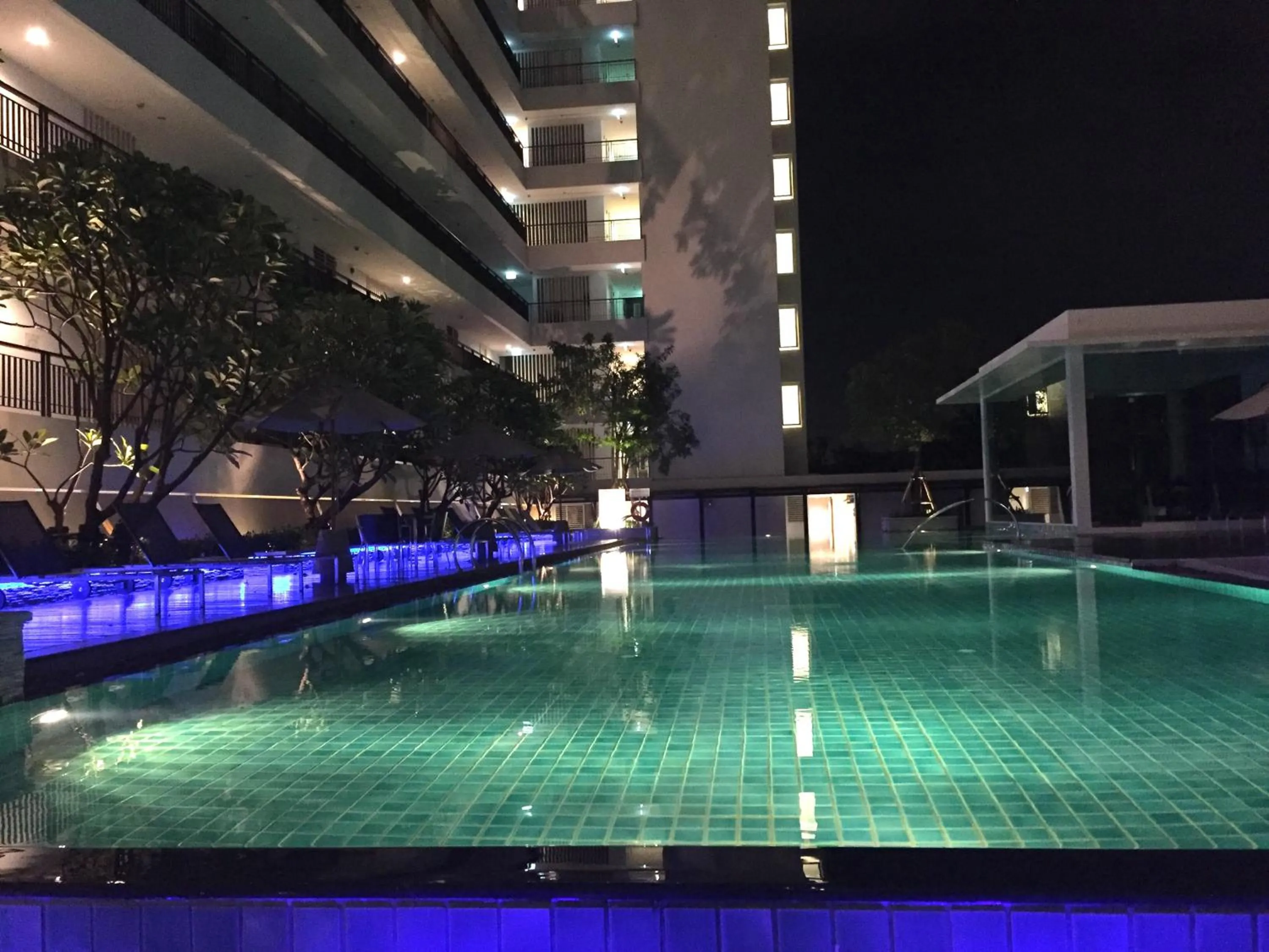 Swimming pool in North Park Serviced Apartment Bangkok