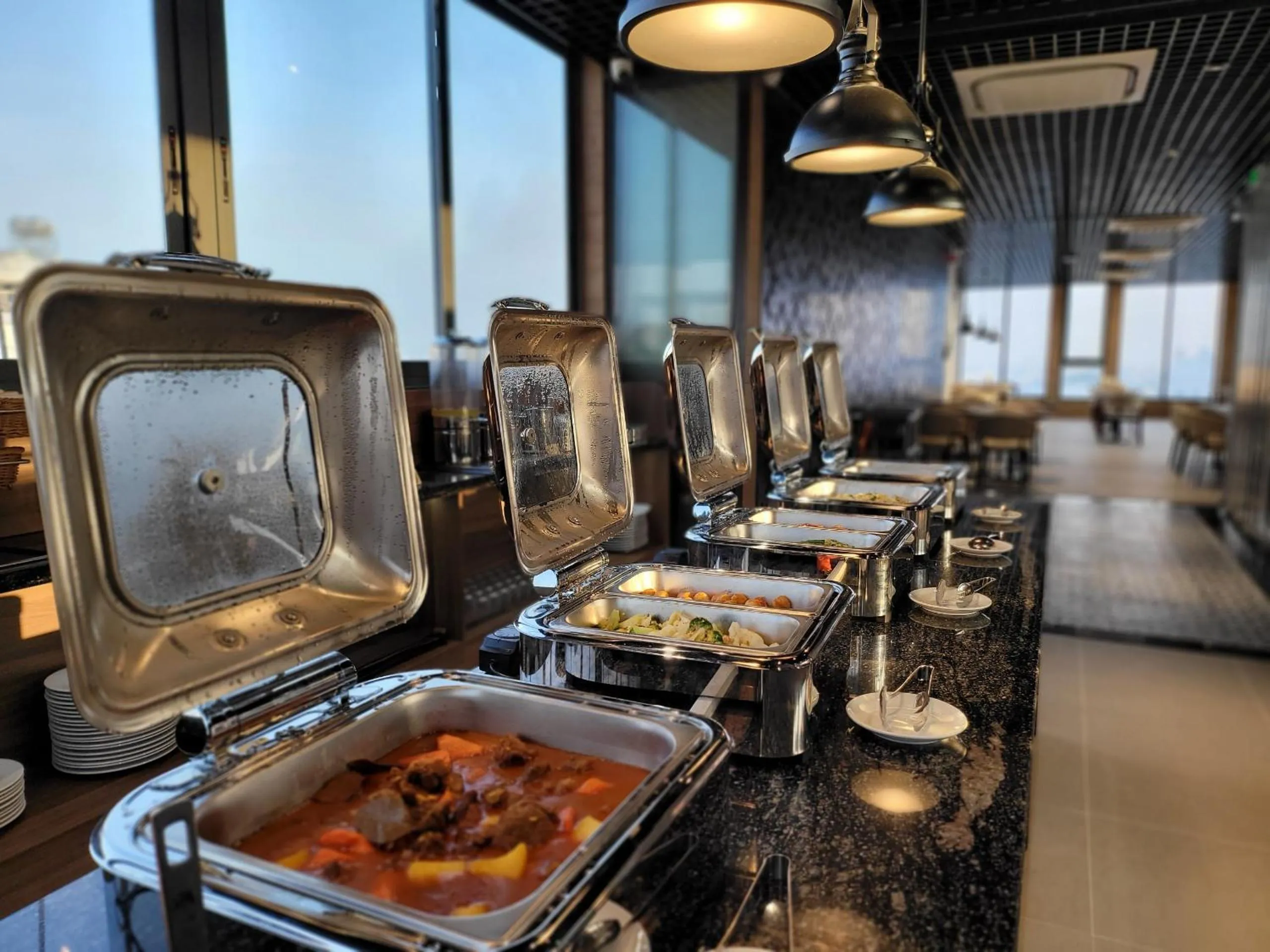 Buffet breakfast in Thanh Long Hotel - Bach Dang