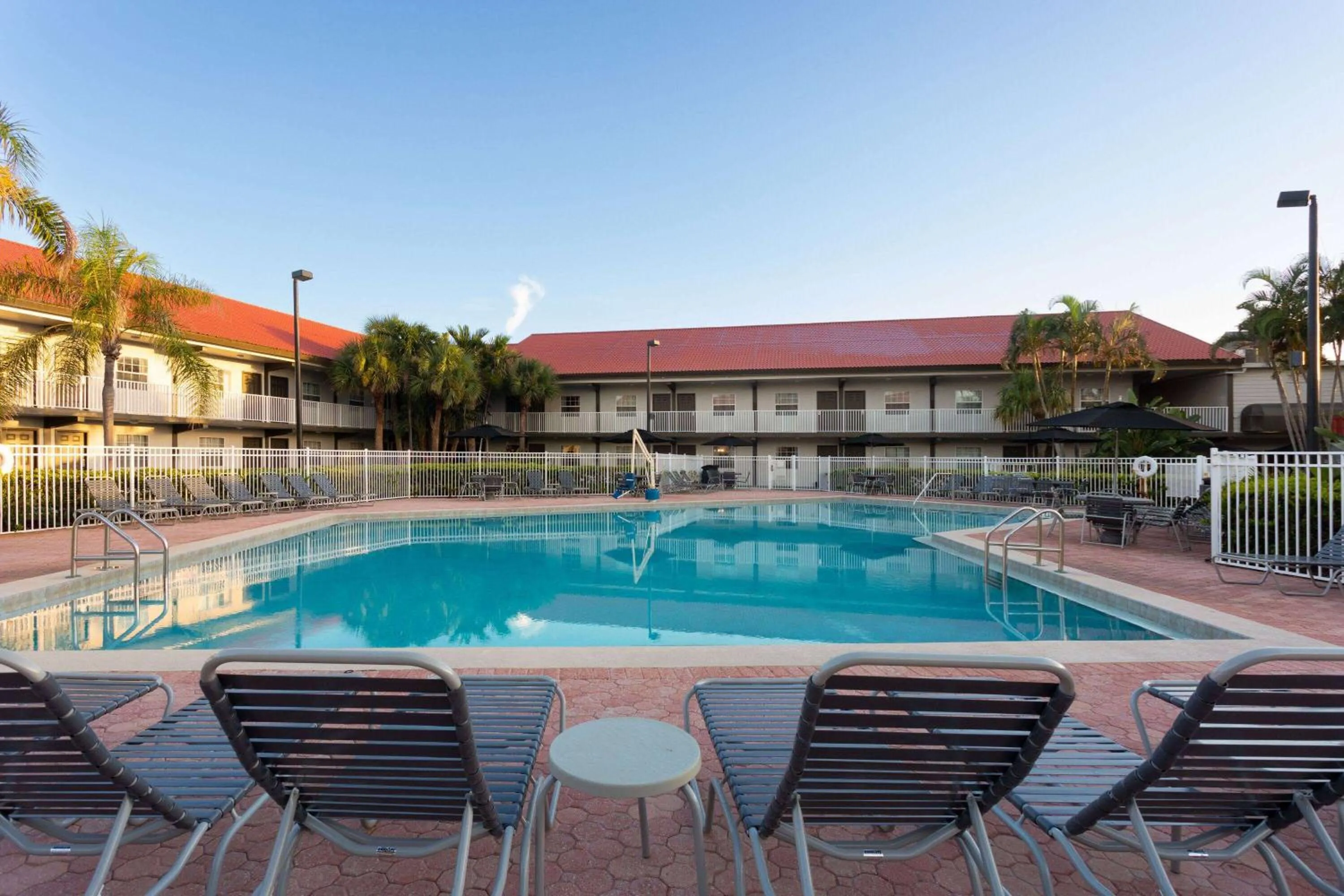 Swimming pool in La Quinta Inn by Wyndham Cocoa Beach-Port Canaveral