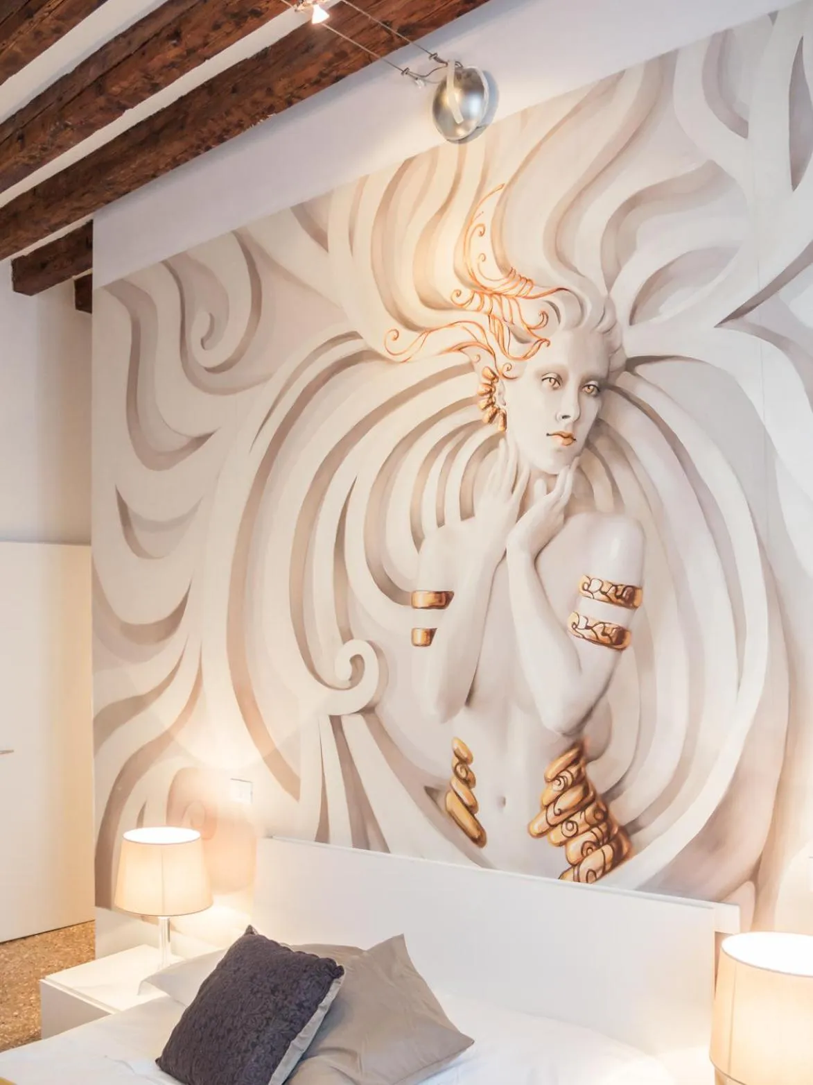 Bedroom in San Polo Design Apartments by Wonderful Italy