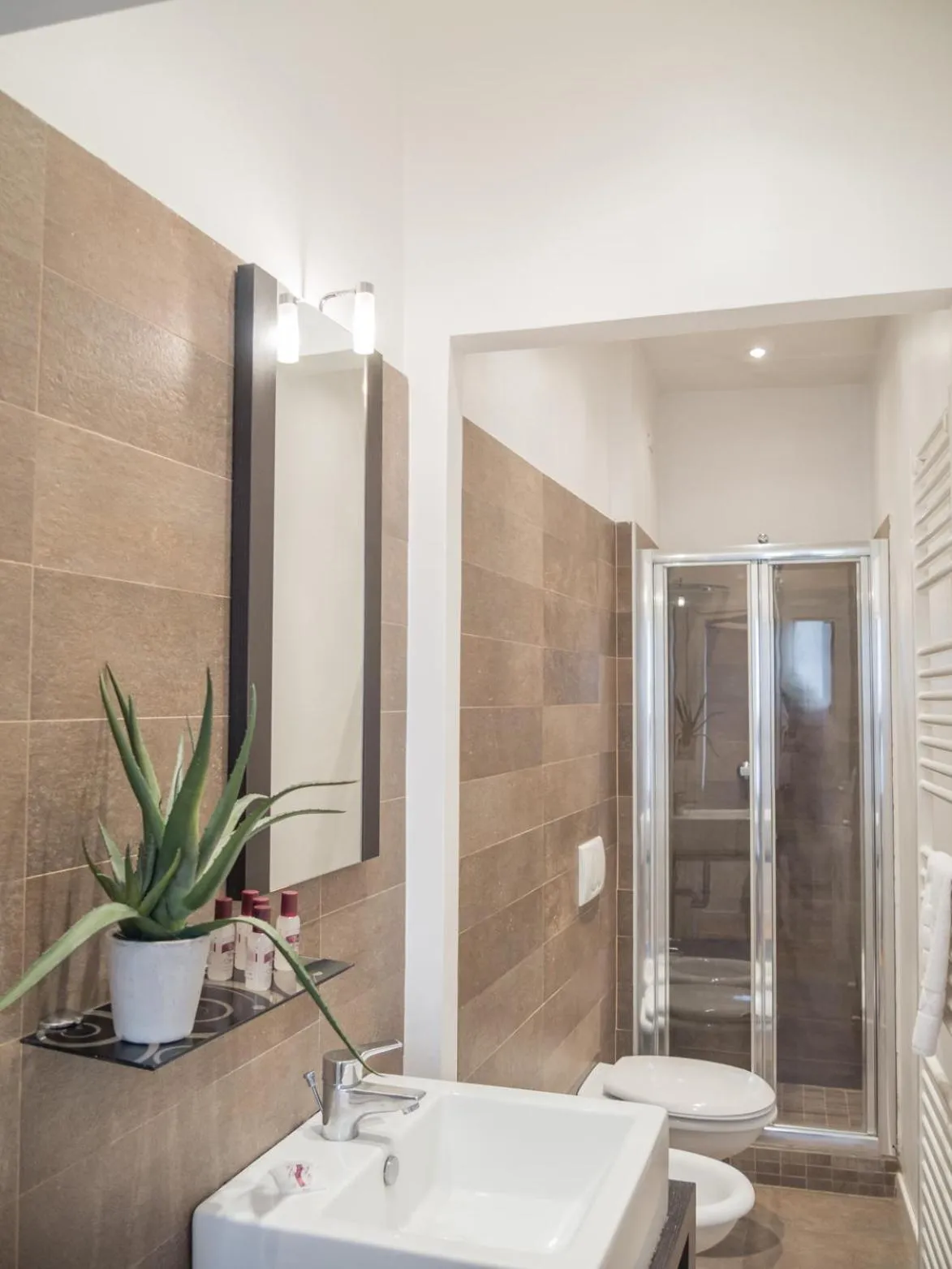 Bathroom in San Polo Design Apartments by Wonderful Italy