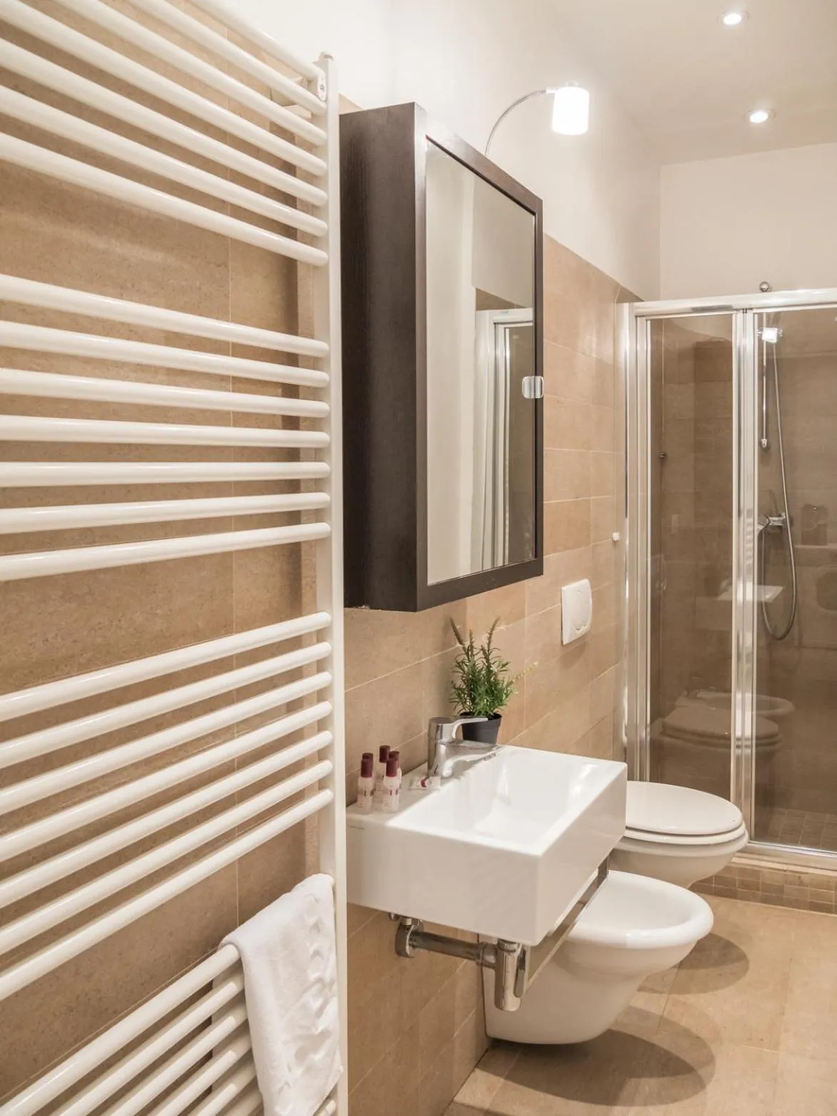 Bathroom in San Polo Design Apartments by Wonderful Italy