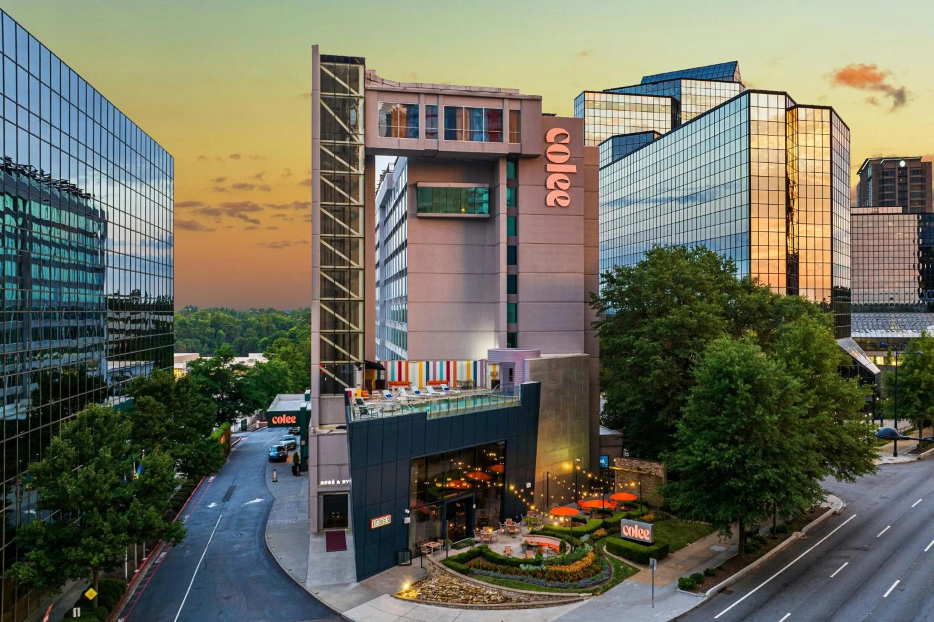 Property building in Hotel Colee, Atlanta Buckhead, Autograph Collection
