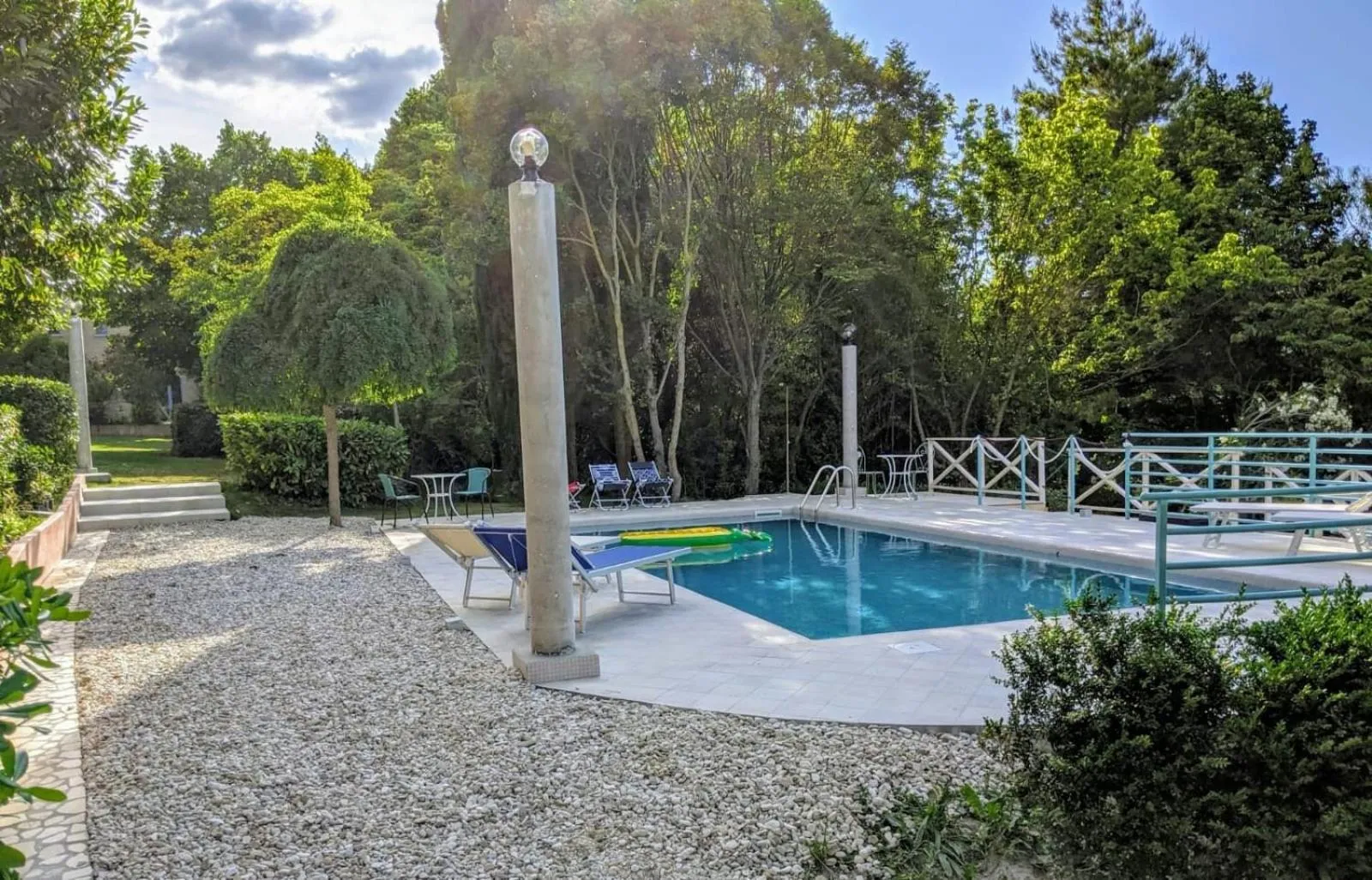 Garden view in Villa Collina Sul Mare - Teloni