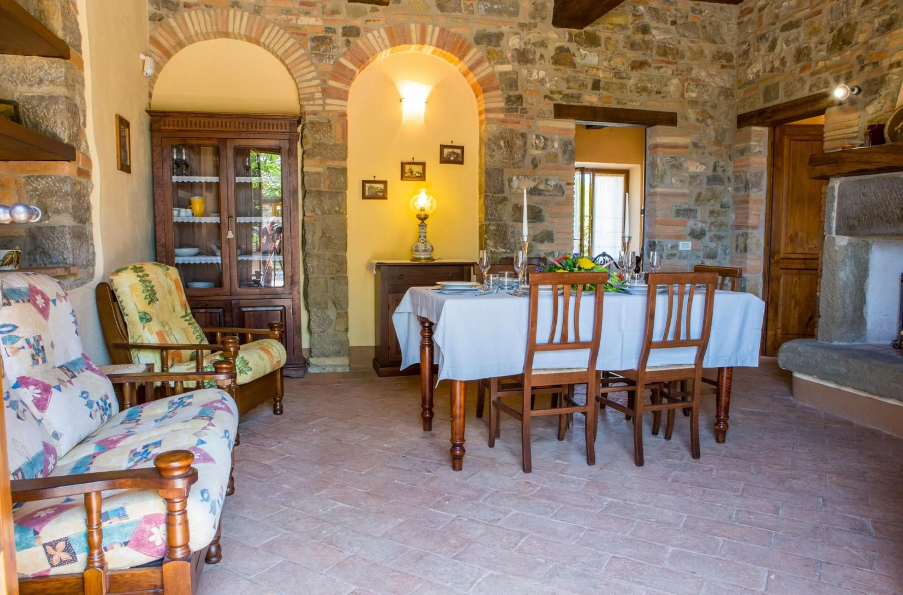 Dining area in Villa Orizzonte - Teloni