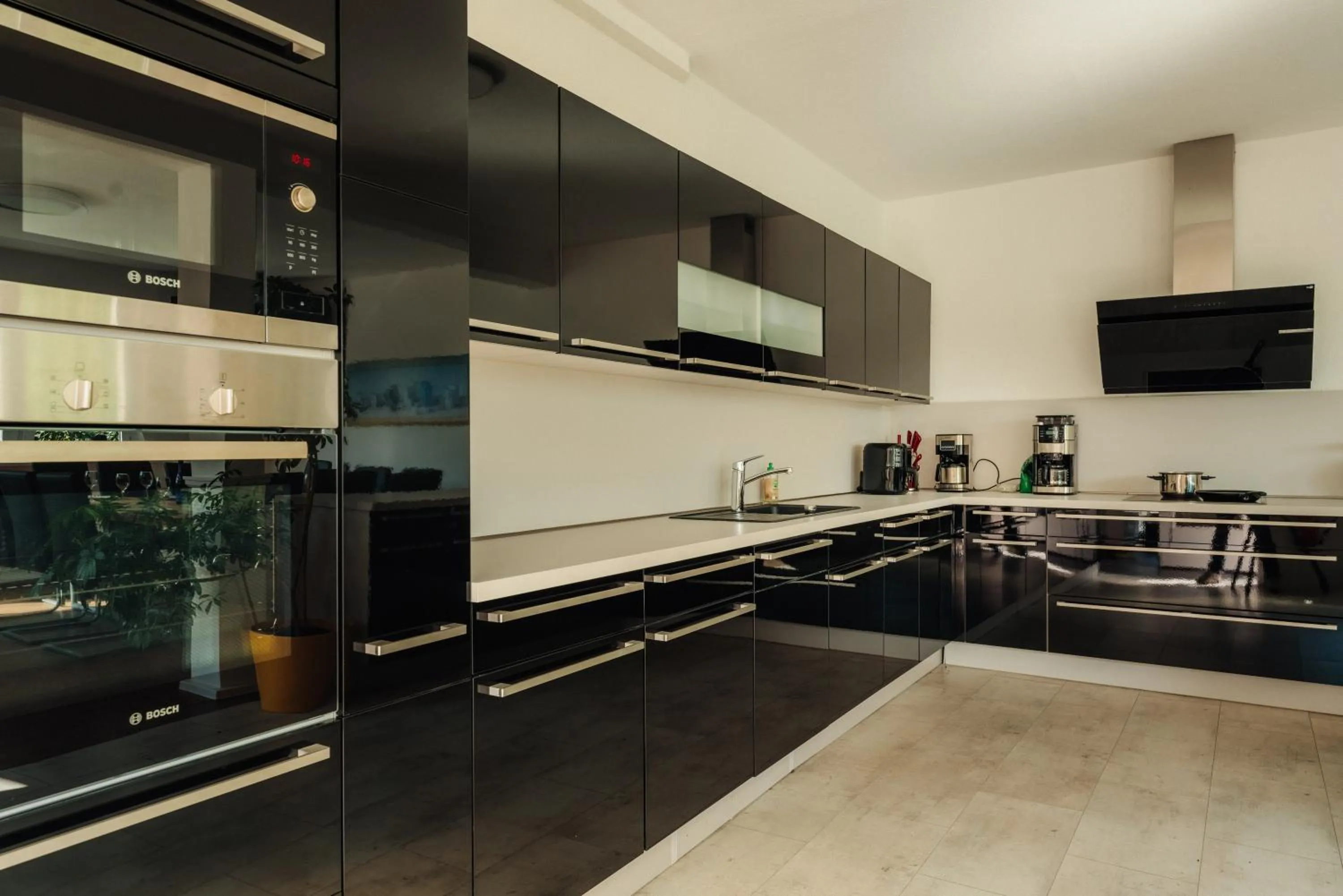 Kitchen or kitchenette in Hotel Hafermarkt