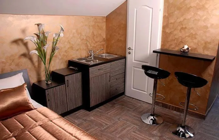 Kitchen or kitchenette in Spa Secret