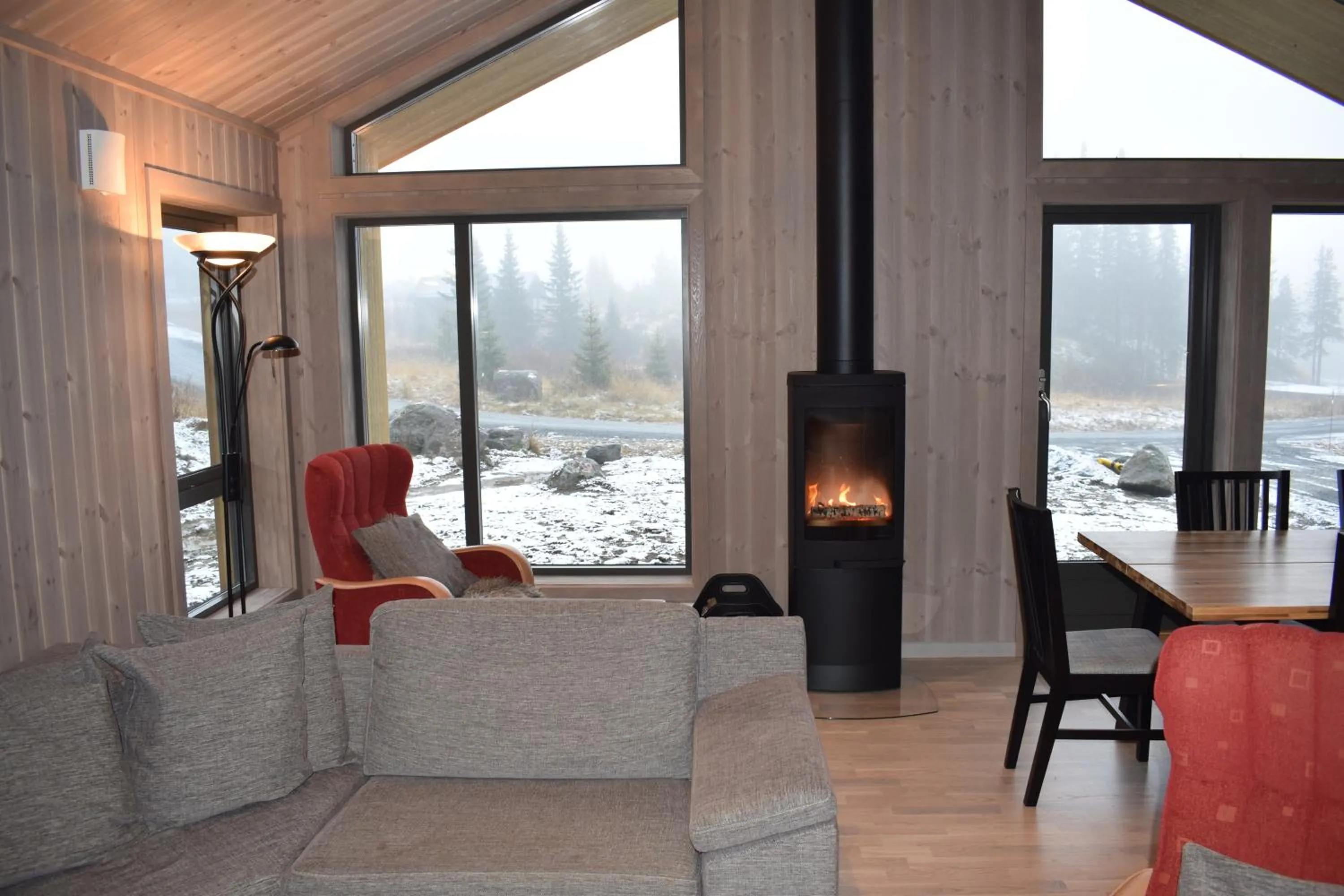 Living room in Skeikampen Booking