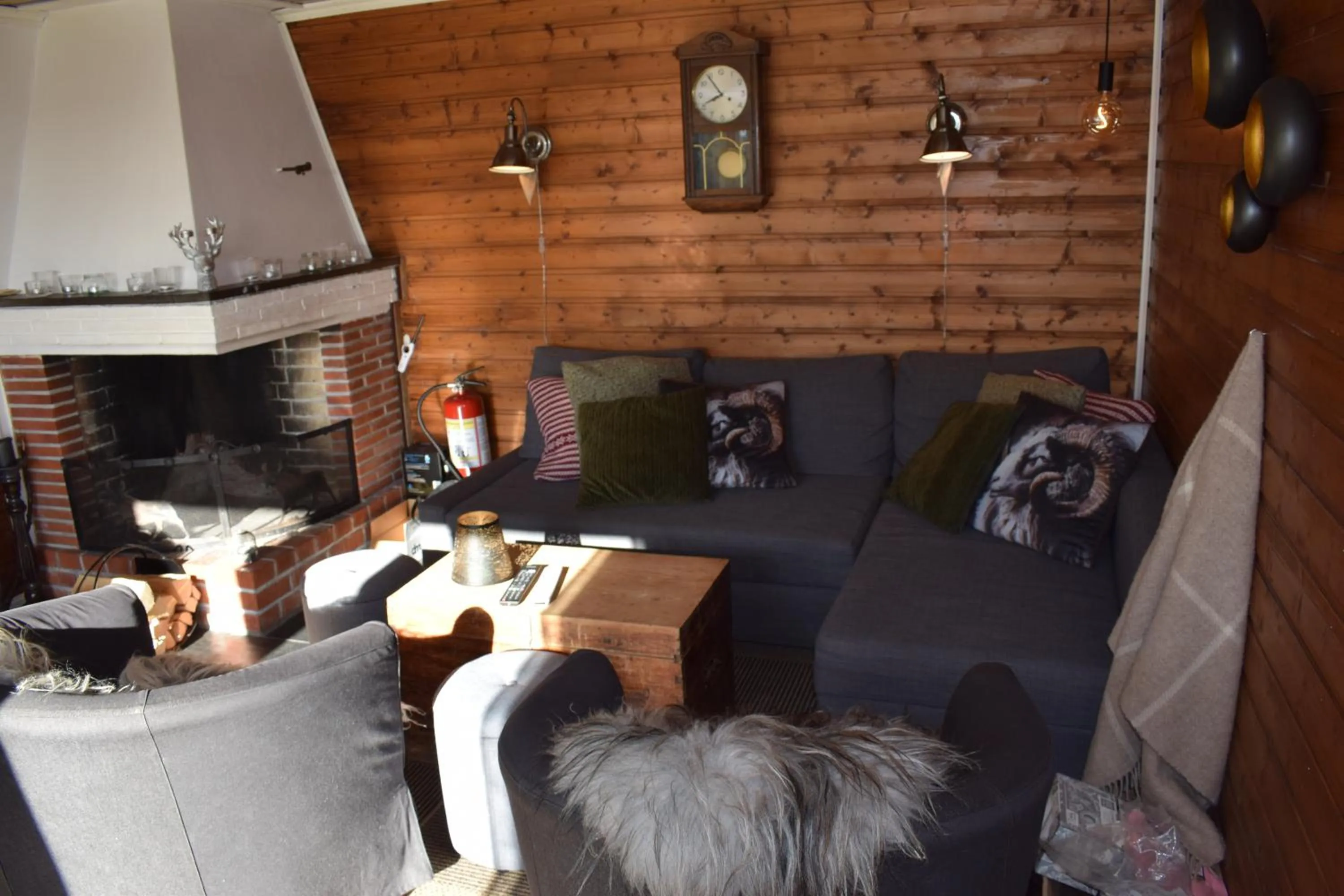 Living room in Skeikampen Booking