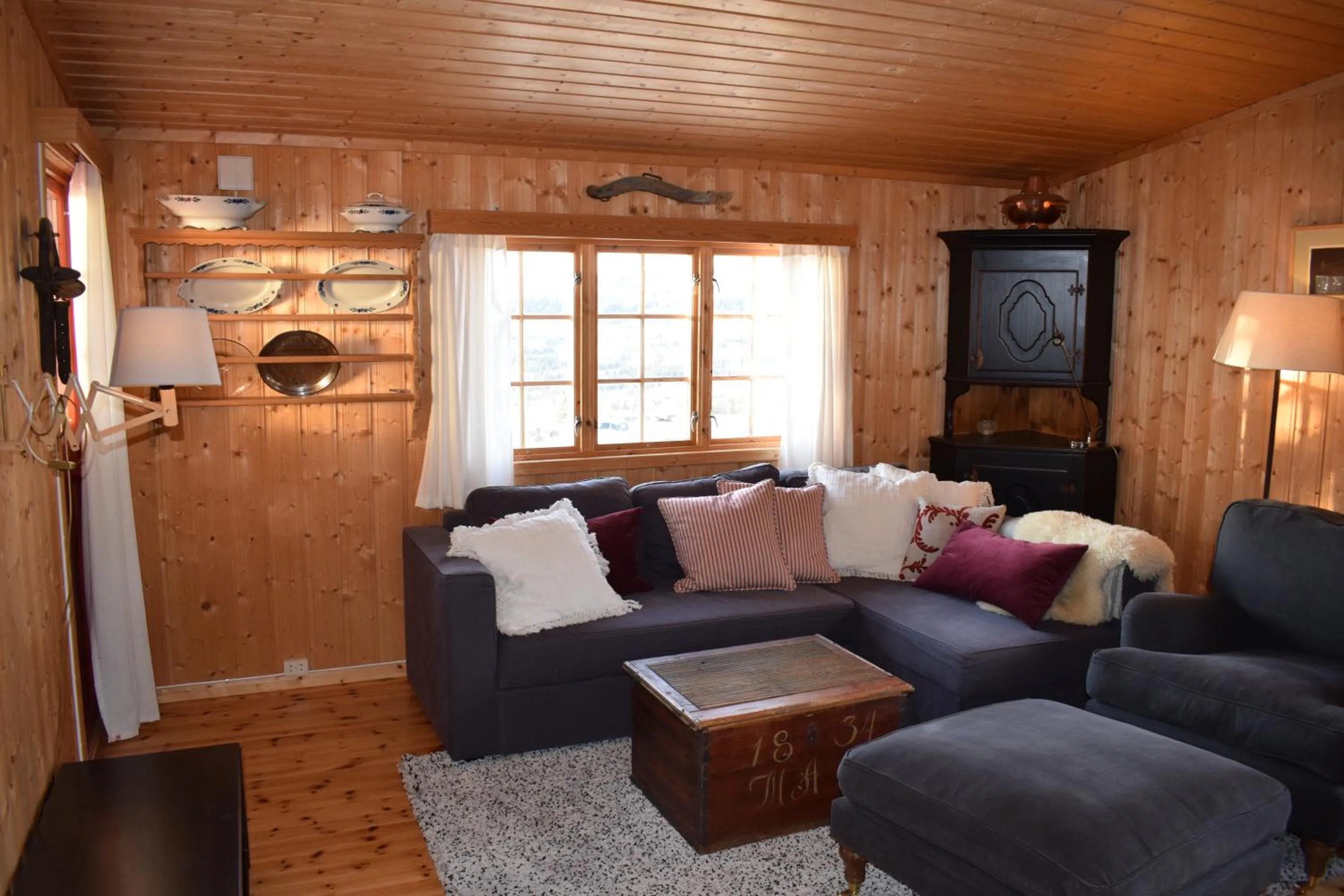 Living room in Skeikampen Booking