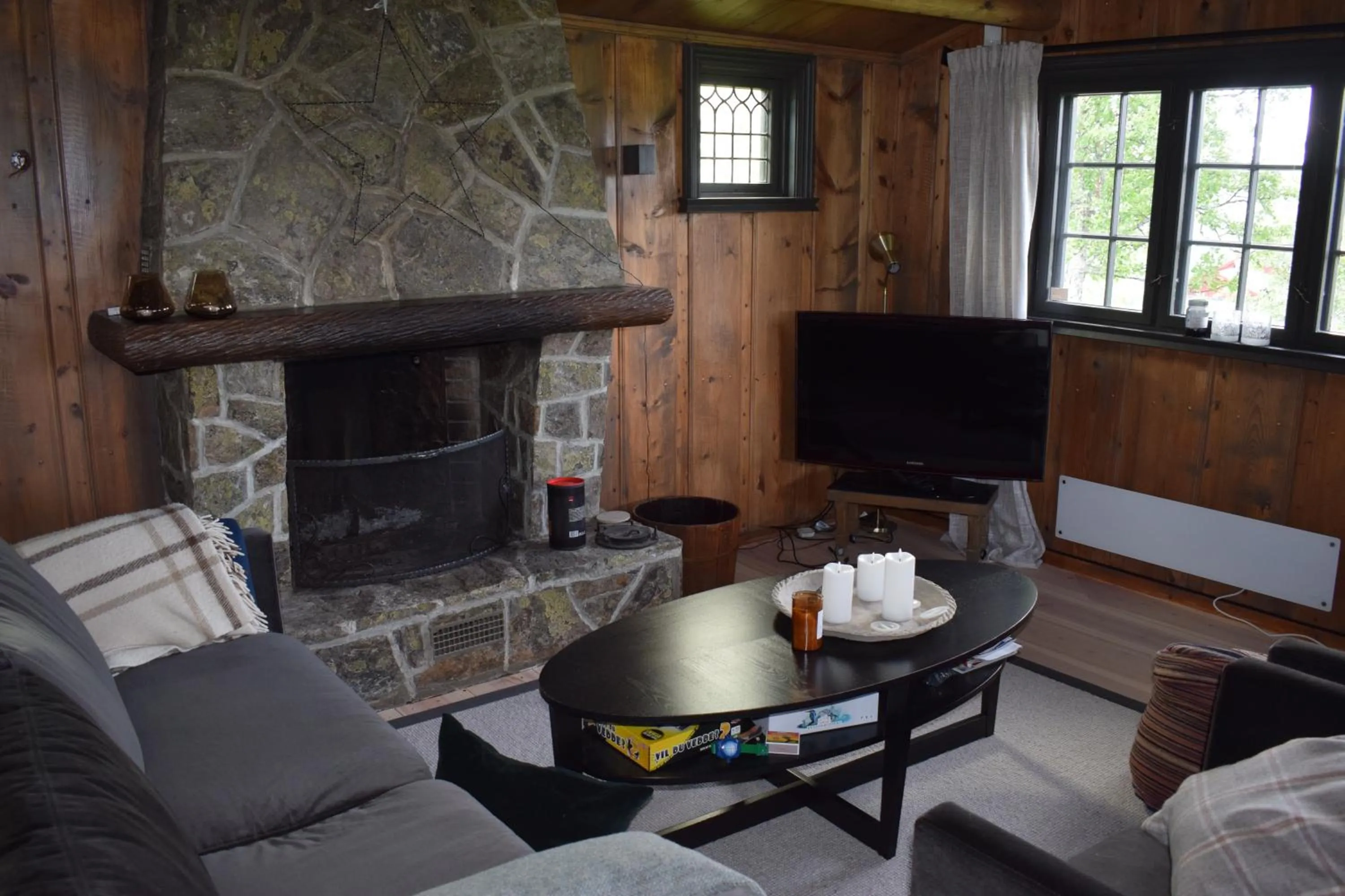 Living room in Skeikampen Booking