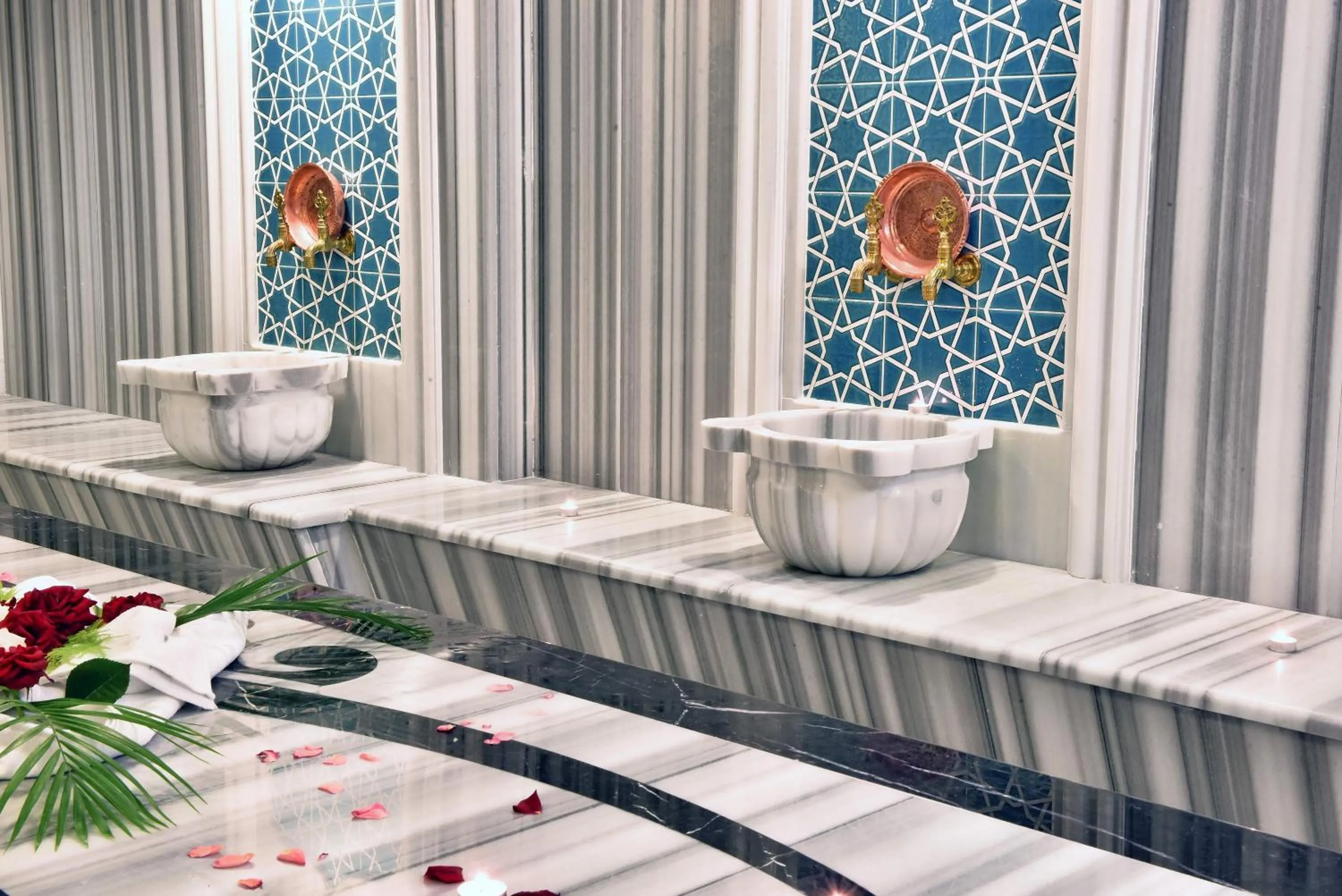 Steam room in Riverside Garden Resort