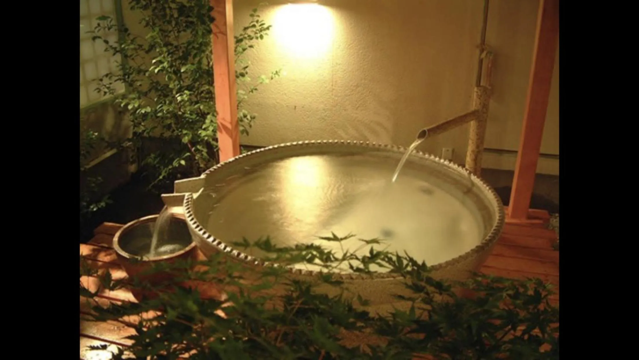 Open Air Bath in Shinkaifujishoen