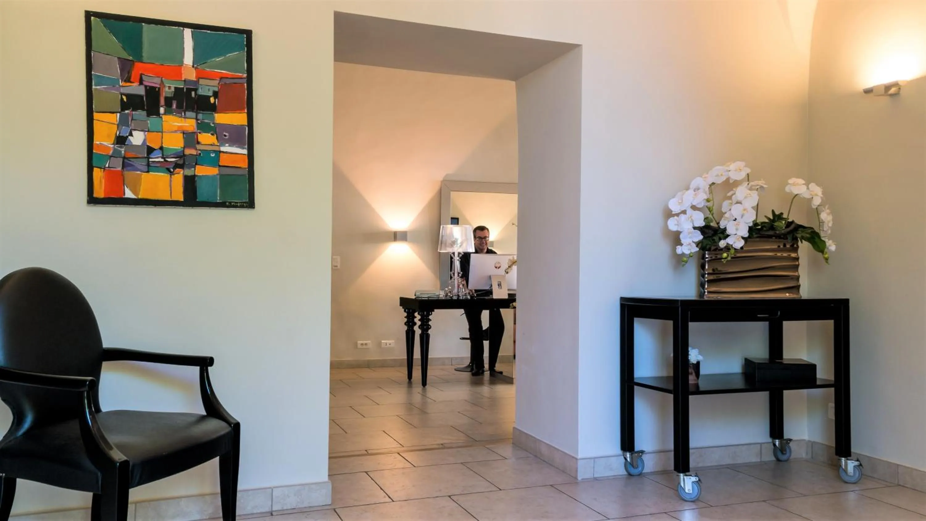 Lobby or reception in Perla Rossa